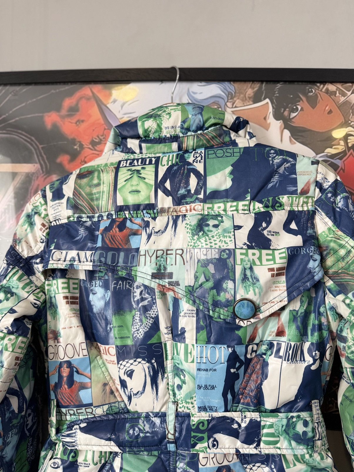 Miss Sixty Miss Sixty multicoloured bomber jacket with adjustable waist Size XS / US 0-2 / IT 36-38 - 7 Thumbnail