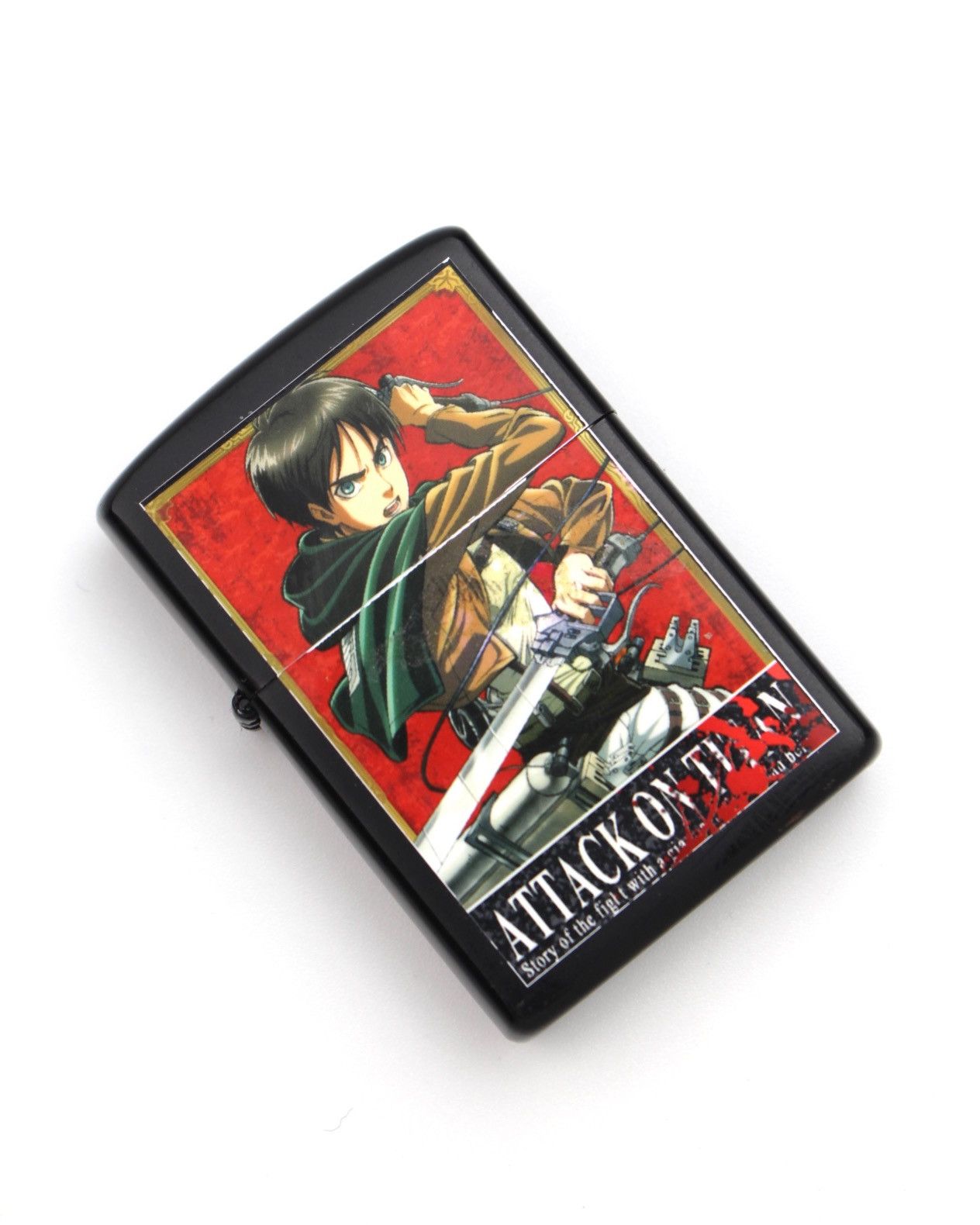 Hysteric Glamour 2000S ATTACK ON TITAN “EREN” BLACK FLIP-TOP LIGHTER Size ONE SIZE - 3 Thumbnail