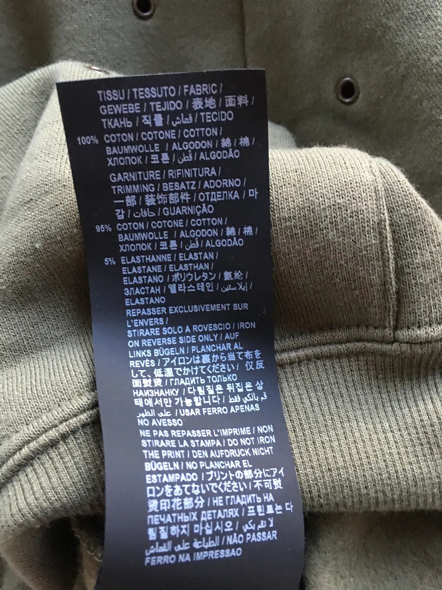 Saint Laurent Paris SS'21 Sweatshirt Logo Print Size US M / EU 48-50 / 2 - 7 Thumbnail