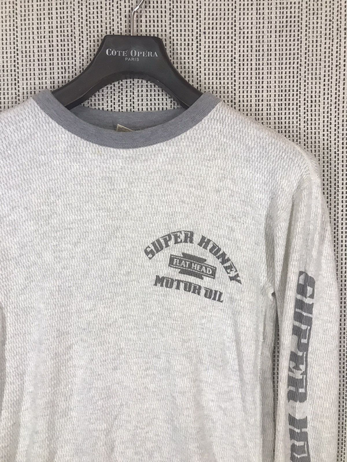 The Flat Head ‼️VINTAGE THE FLAT HEAD SUPER HONEY LONGSLEEVE STRECHDLE ‼️ Size US S / EU 44-46 / 1 - 4 Thumbnail