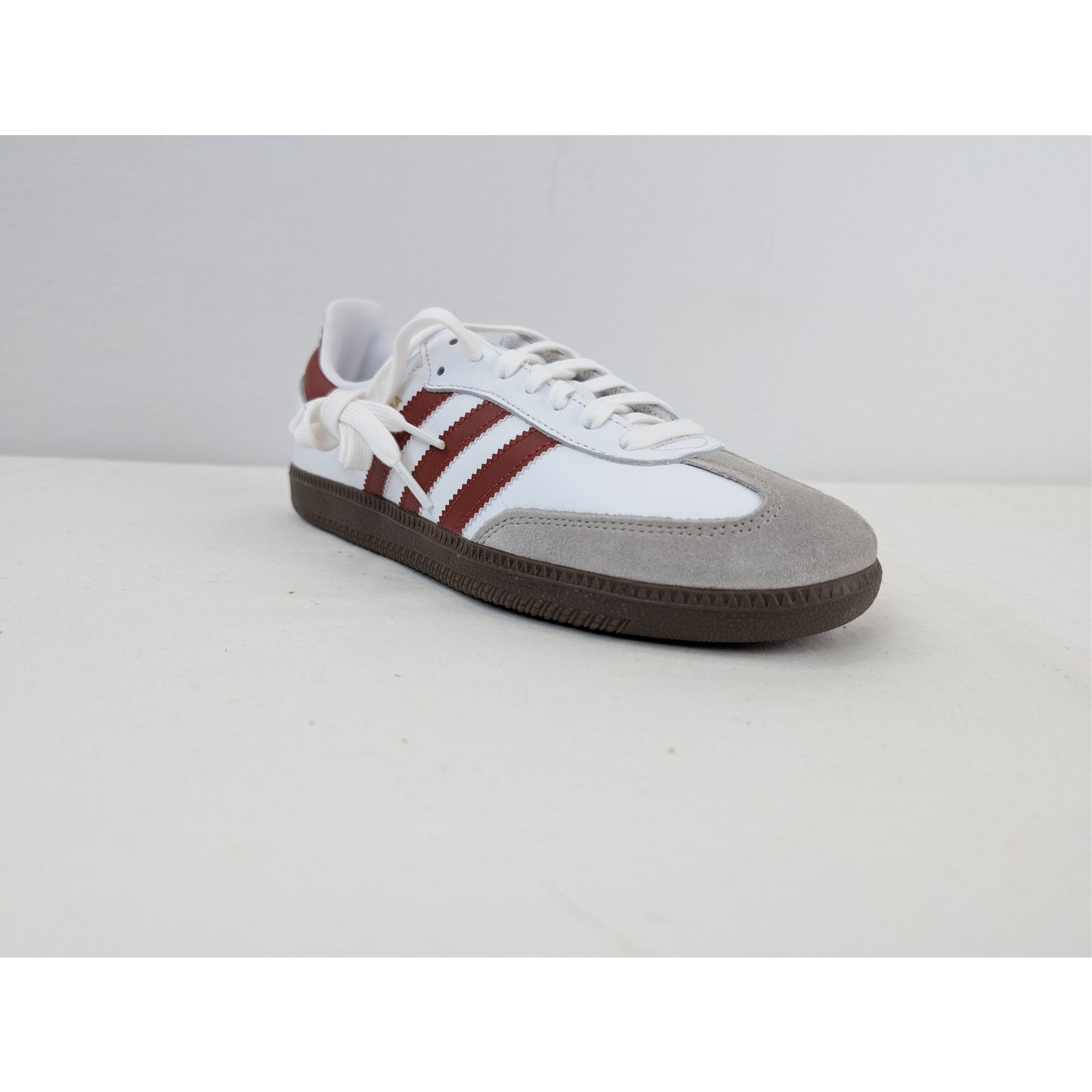 Adidas o1rshd1 Samba OG Sneaker in Footwear White / Preloved Ruby Size US 8.5 / EU 41-42 - 2 Thumbnail