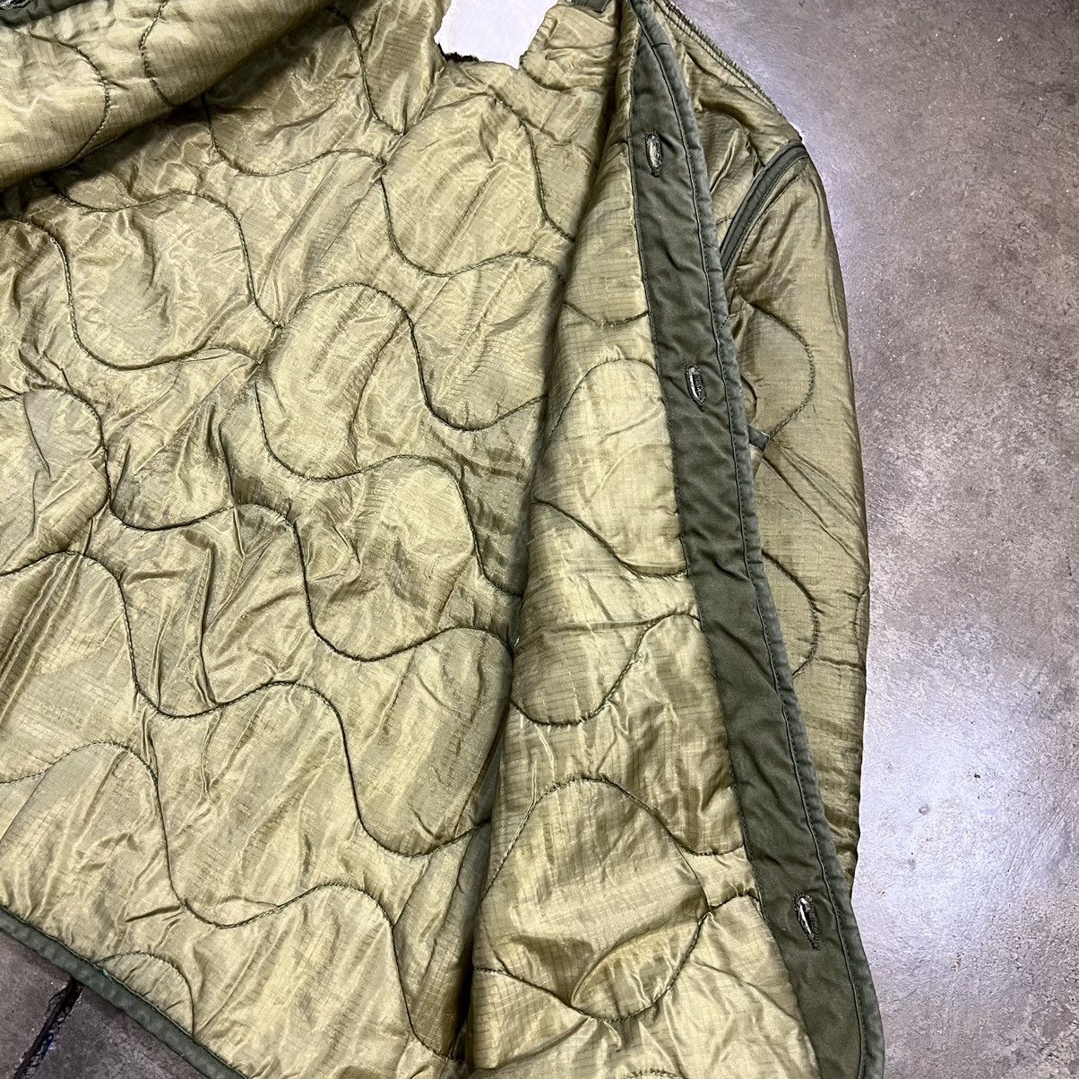 Vintage Vintage 70s 80s OG 107 Military Jacket Liner Quilted Army Size US L / EU 52-54 / 3 - 5 Thumbnail