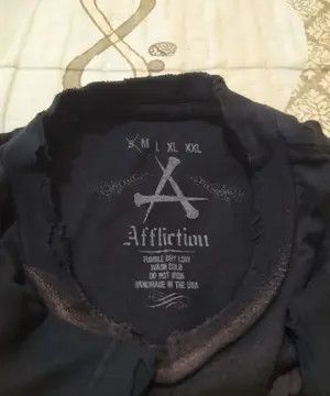 Affliction Vintage Affliction Distressed design Skull Tee Y2K Grunge Size US L / EU 52-54 / 3 - 5 Thumbnail