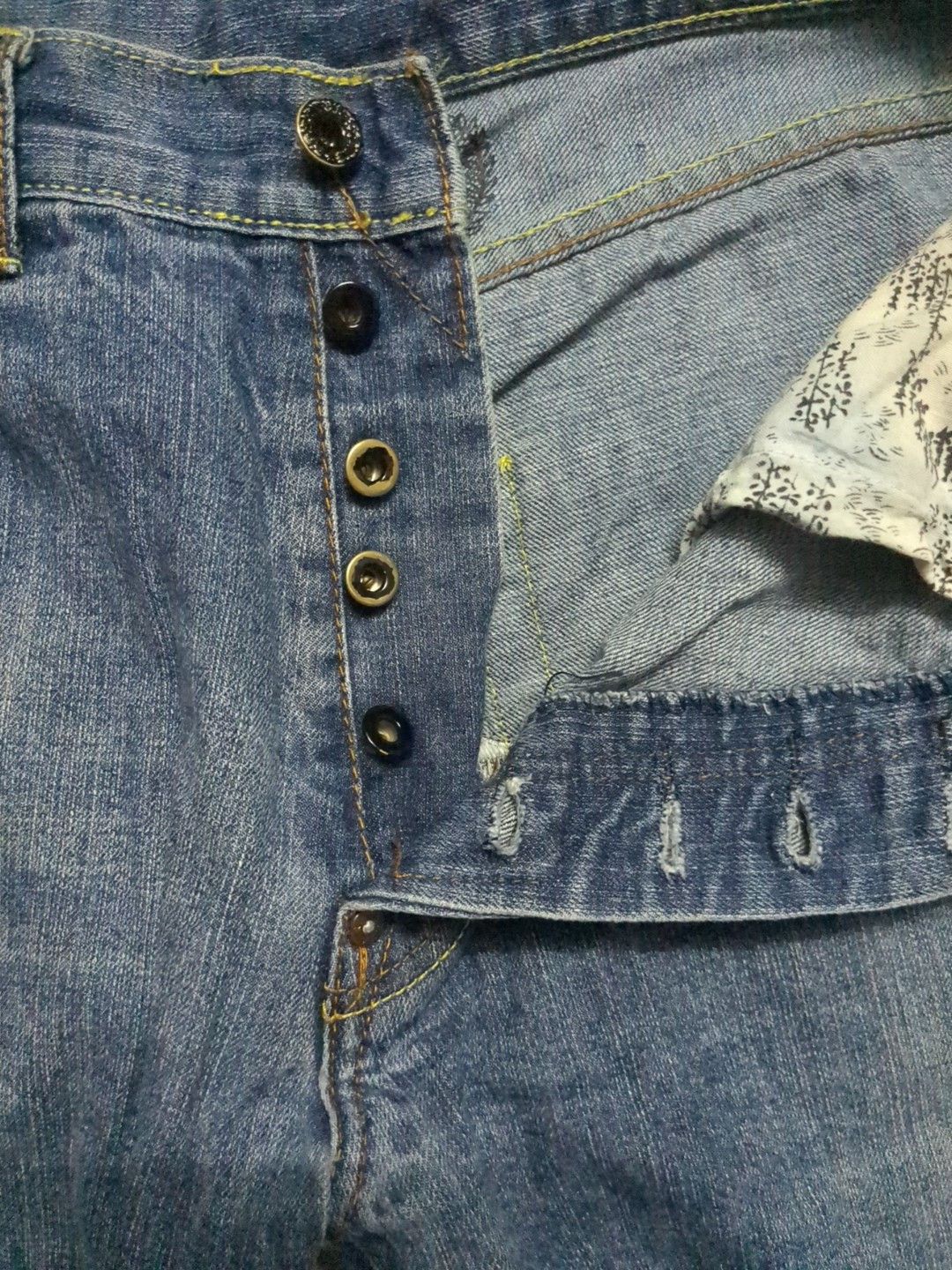 Japanese Brand × RMC Jeans RMC BACK EMBROIDERED SELVEDGED DENIM Size US 32 / EU 48 - 6 Thumbnail