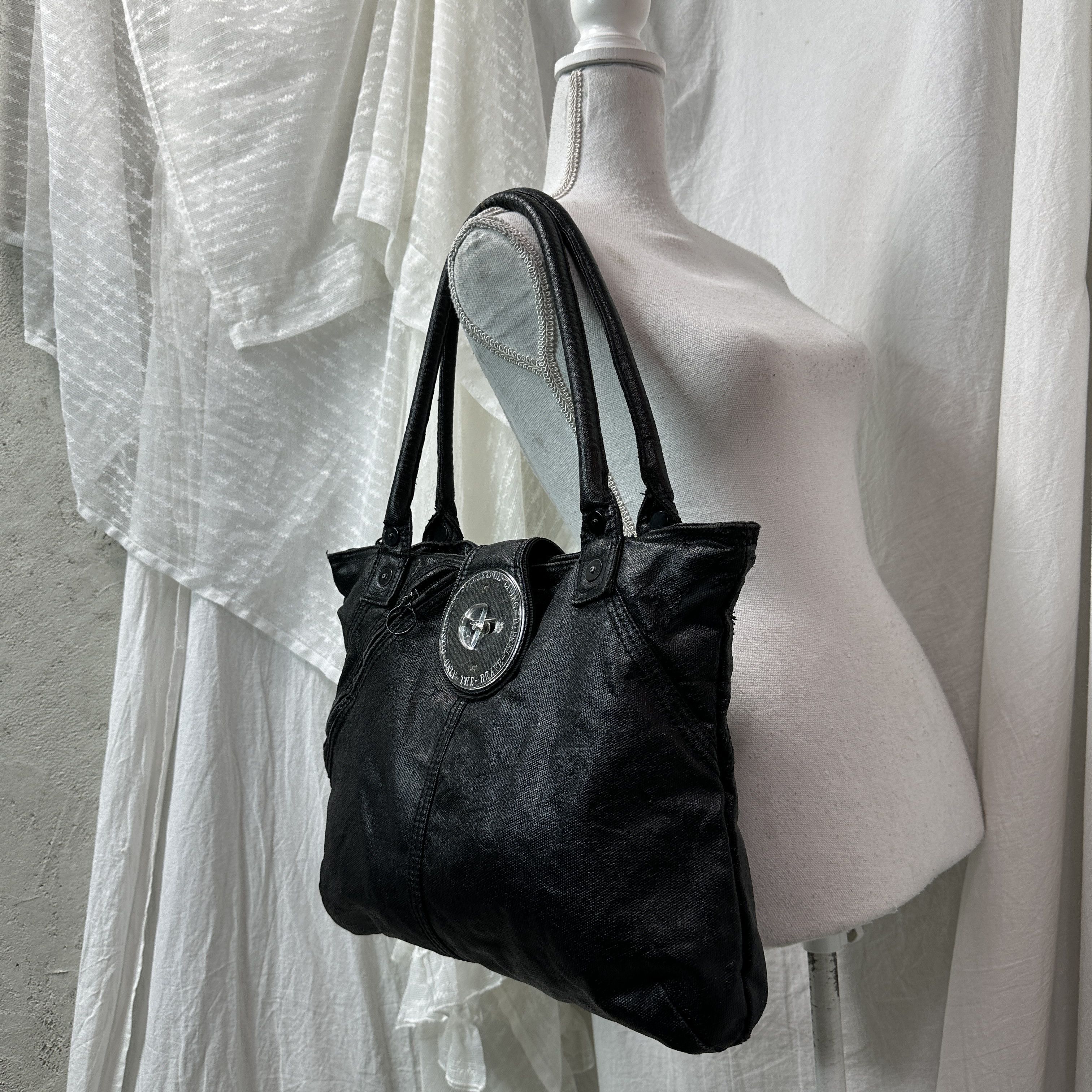 Diesel Vintage Diesel Transparent Turn Lock Shoulder Bag 00s Size ONE SIZE - 4 Thumbnail