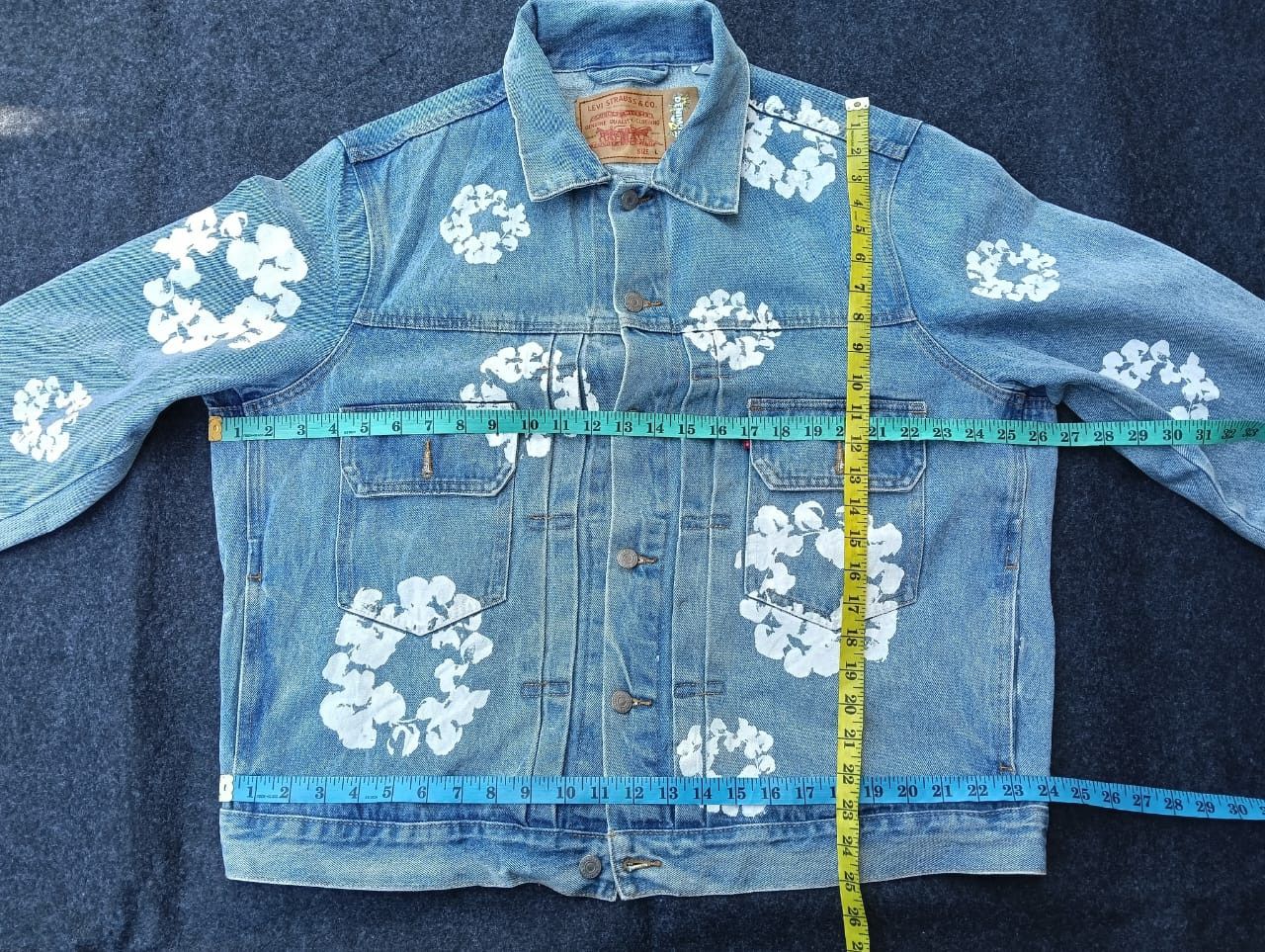 DENIM TEARS × Levi's DENIM TEARS x Levi's big E Jacket type II. Size US L / EU 52-54 / 3 - 3 Thumbnail