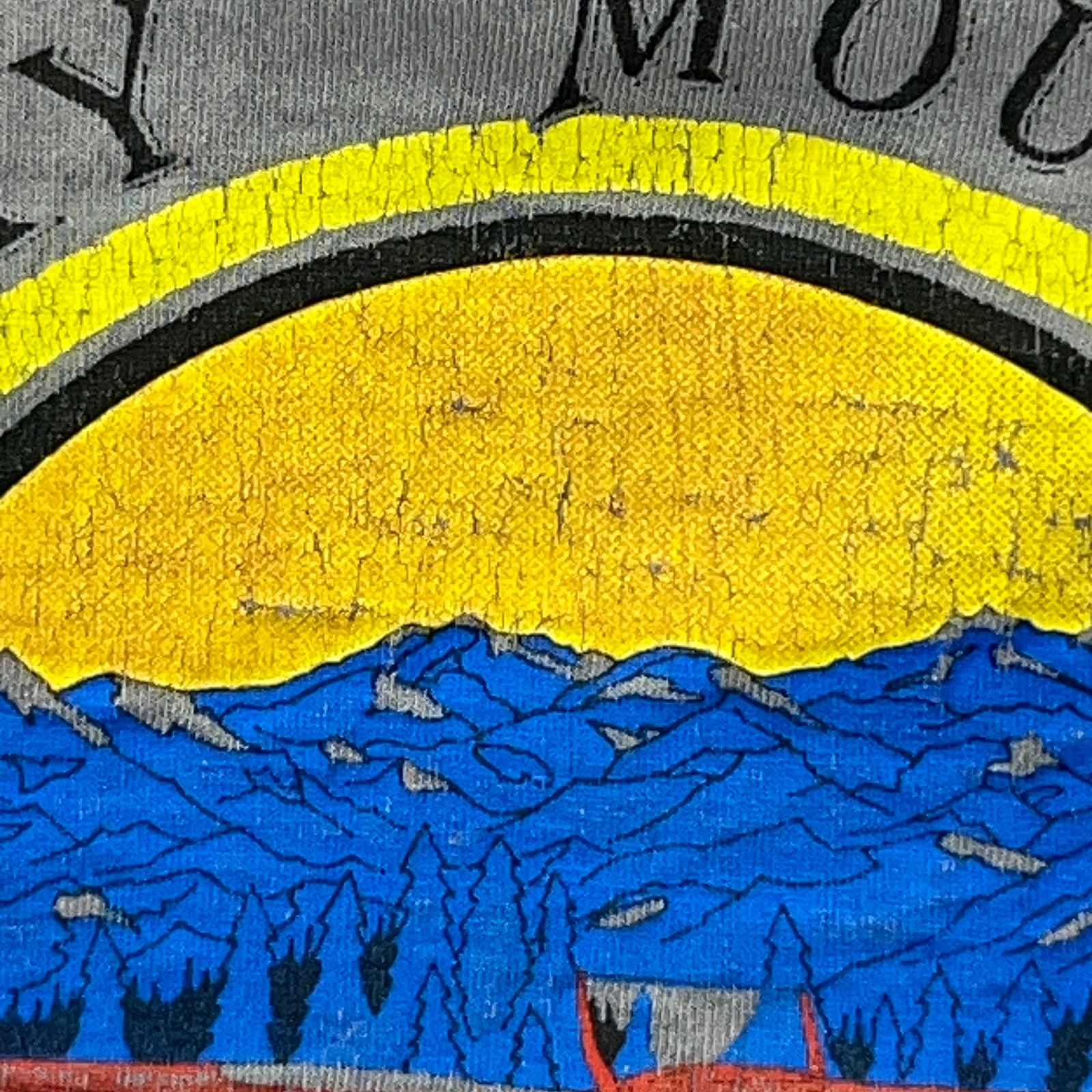 Vintage Vintage Rocky Mountain Street Rod Nationals T Shirt Gray L Size US L / EU 52-54 / 3 - 5 Thumbnail