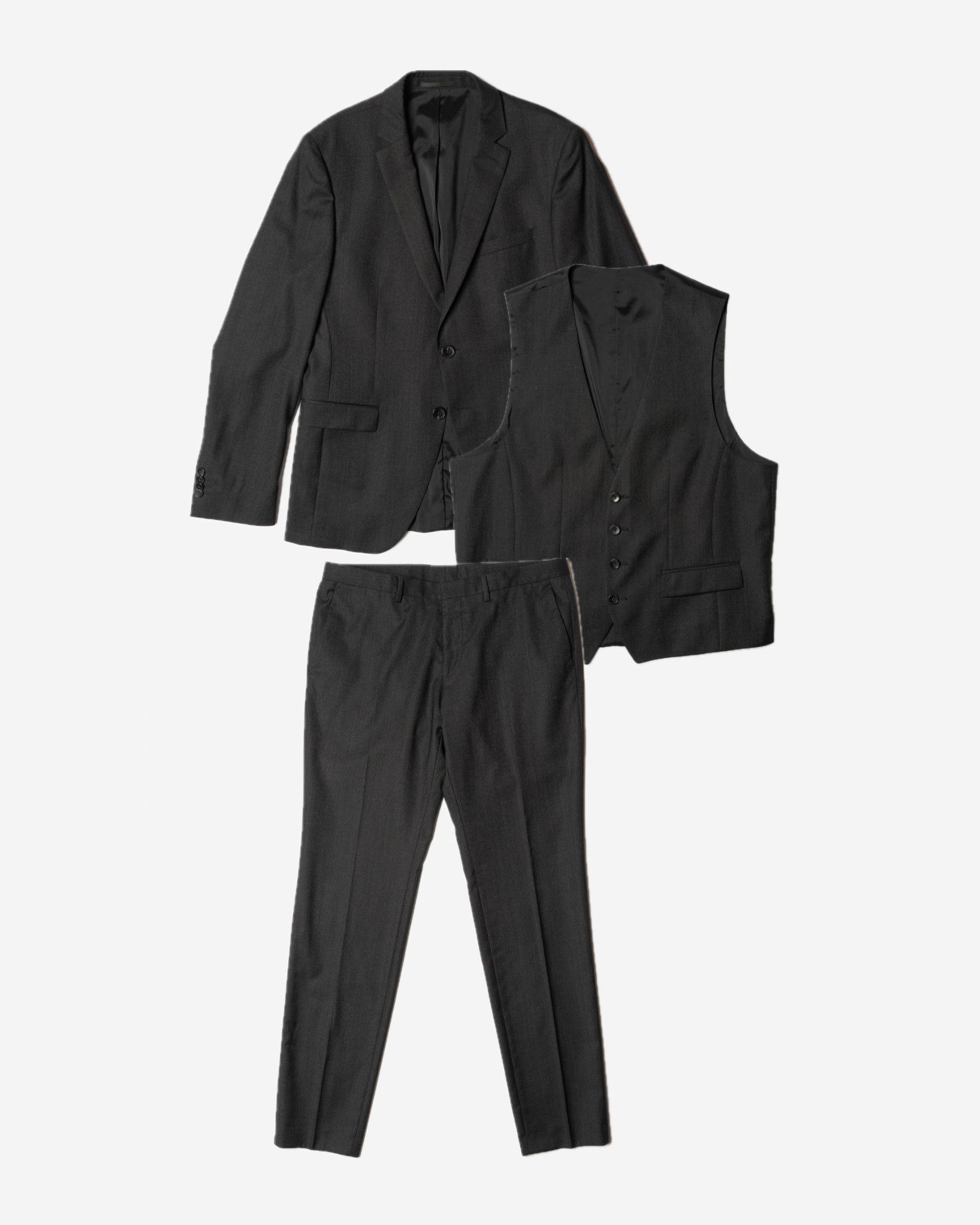 🔵HUGO BOSS Reymond/Wenten Extra Slim Fit Three Piece Suit