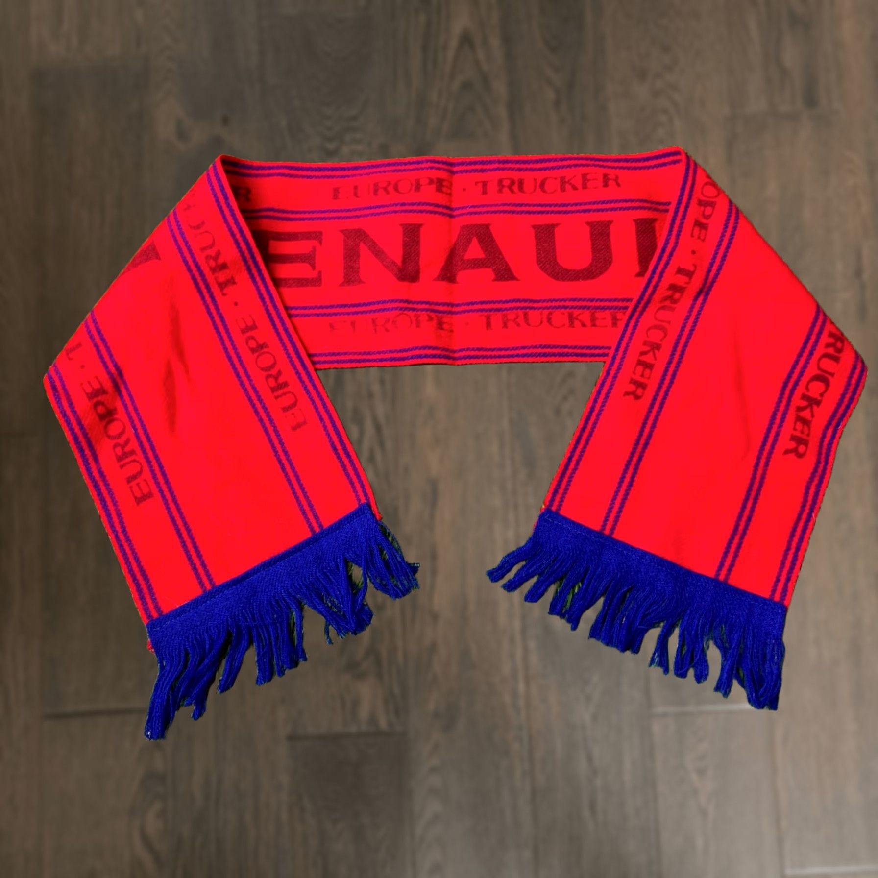 Etro RENAULT EUROPE TRUCKER VINTAGE SCARF OFFICIAL PRODUCT ONE SIZE RED AND BLUE MEN Size ONE SIZE - 1 Thumbnail