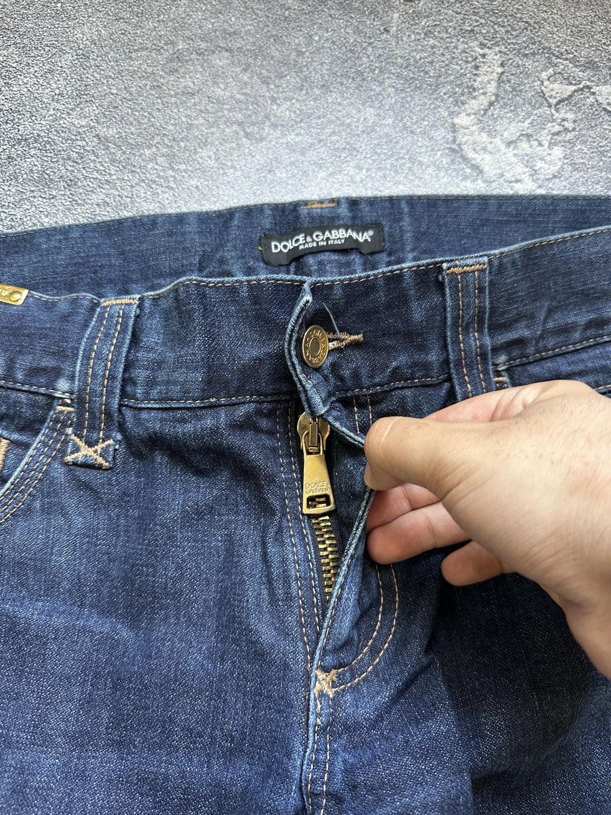 Dolce & Gabbana Dolce & Gabbana Mens Classic Denim Pants Jeans Size 30 Size US 30 / EU 46 - 5 Thumbnail