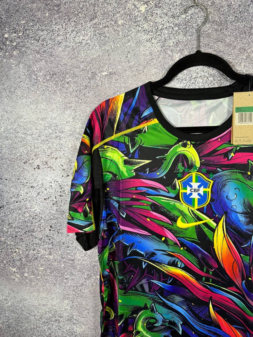 Other Brazil ALL OVER PRINT Fan Soccer Jersey 2024 Blokcore Size US XL / EU 56 / 4 - 3 Thumbnail