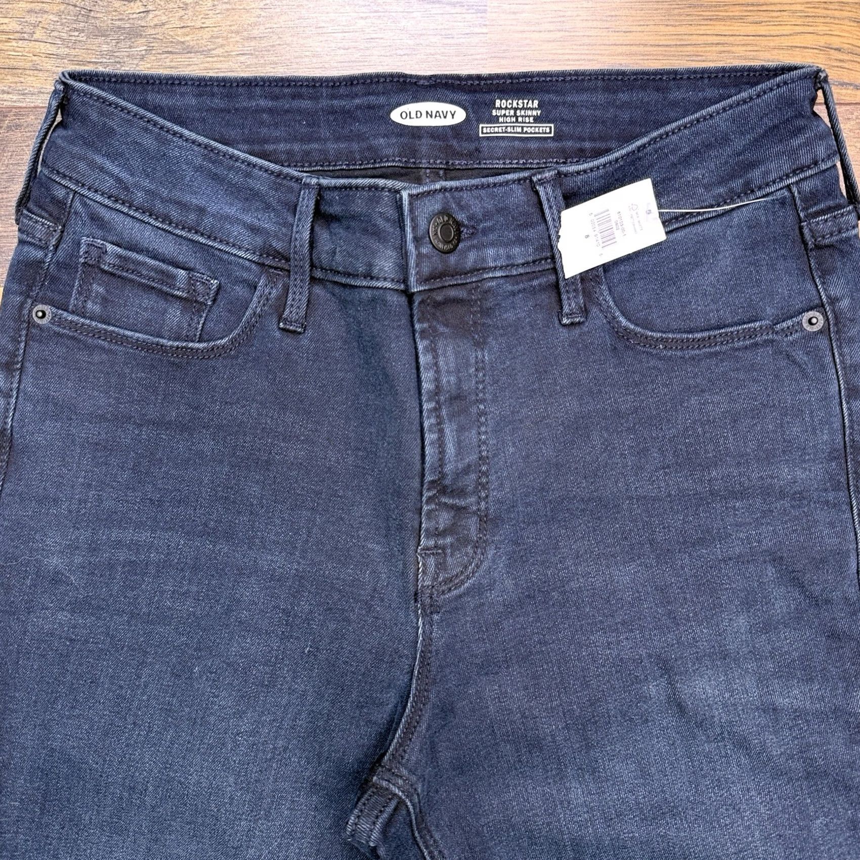 Old Navy Old Navy Rockstar Jeans Skinny 8 High Rise Stretch Denim Women Jeans Size 30" / US 8 / IT 44 - 2 Thumbnail