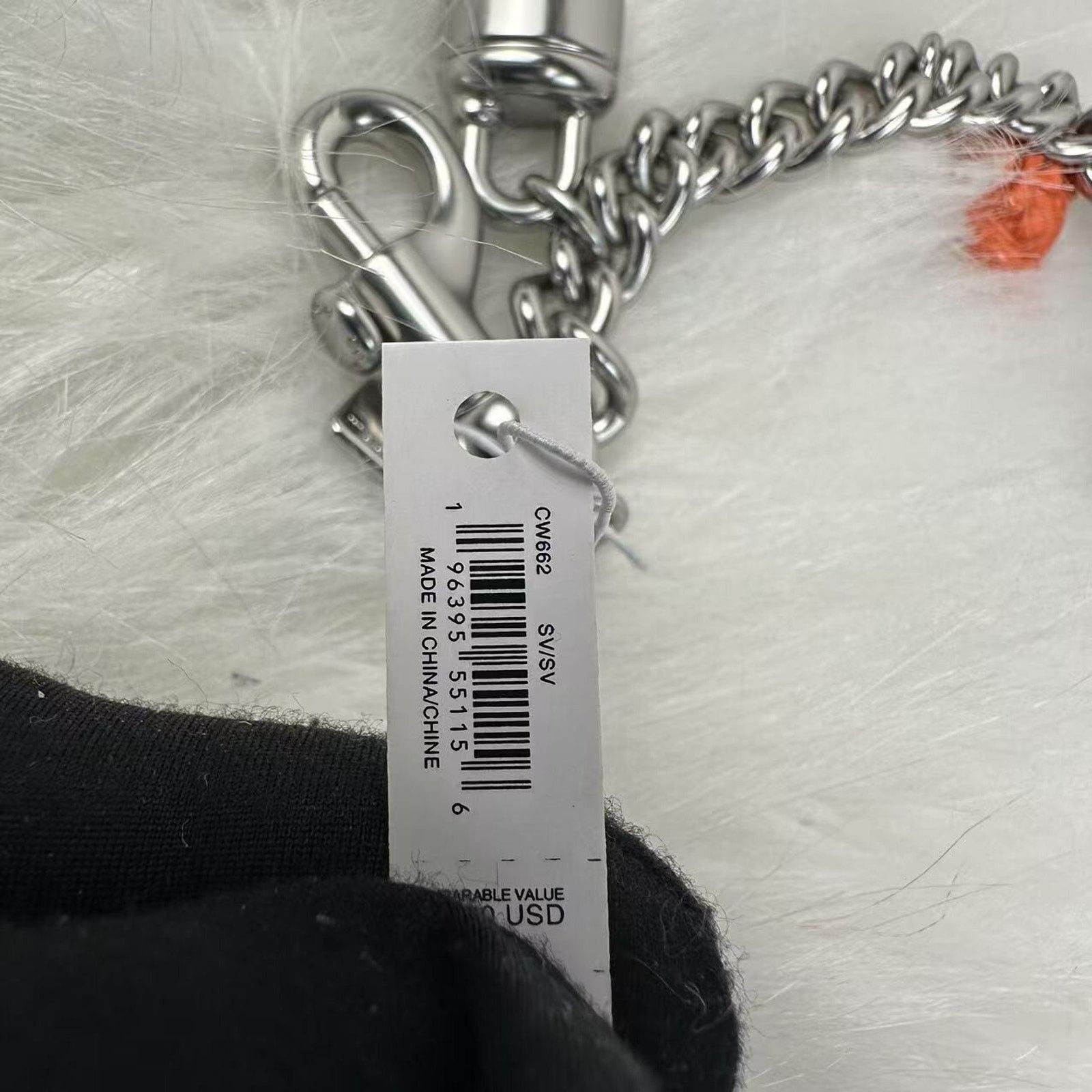 Coach Coach Silver Swagger Chain With Charms CW662 NWT Size ONE SIZE - 5 Thumbnail