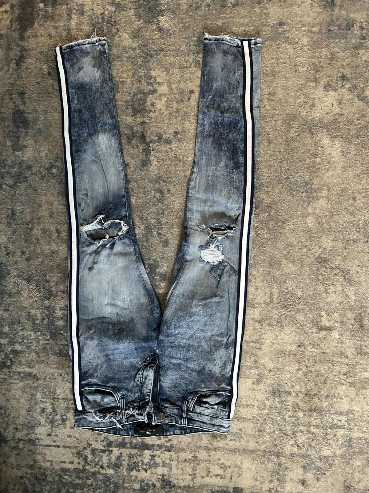 Other Designed blue jeans Size US 34 / EU 50 - 2 Thumbnail