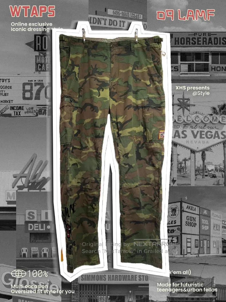 Wtaps Wtaps size XL Camouflage Military Pants Size US 42 / EU 58 - 2 Thumbnail