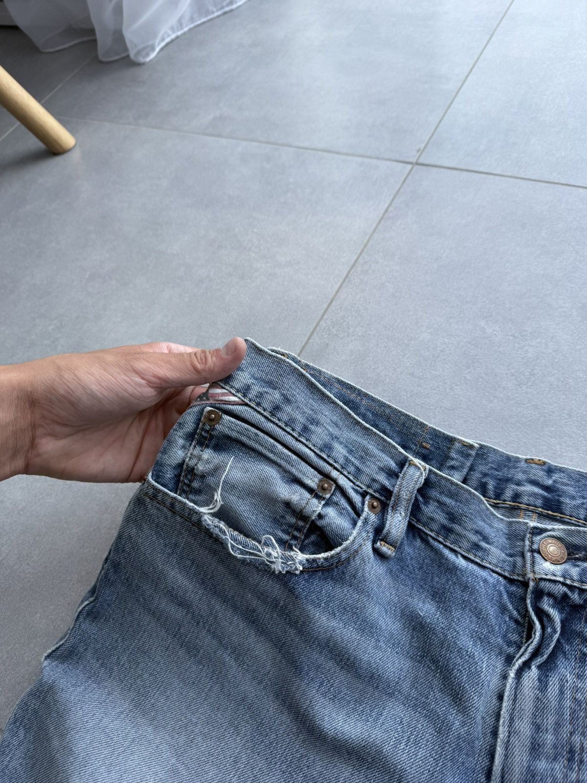 If Six Was Nine Vintage Ralph lauren denim and supply baggy hype jeans y2k Size US 34 / EU 50 - 8 Thumbnail