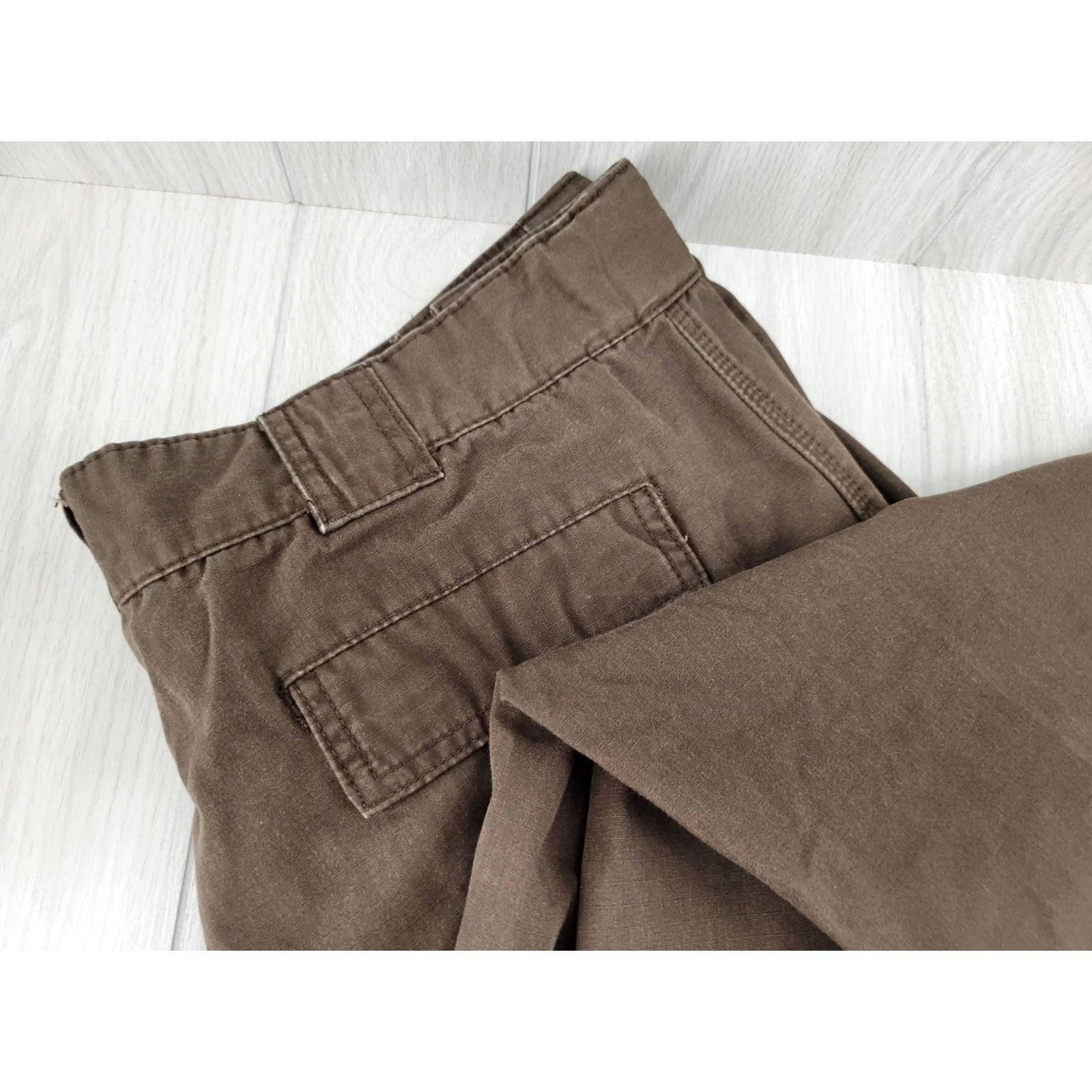 Vintage 5.11 Tactical Men's Ripstop TDU Pants Cargo Brown Large 39.5/43”x34 Inseam Mens Size US 38 / EU 54 - 3 Thumbnail
