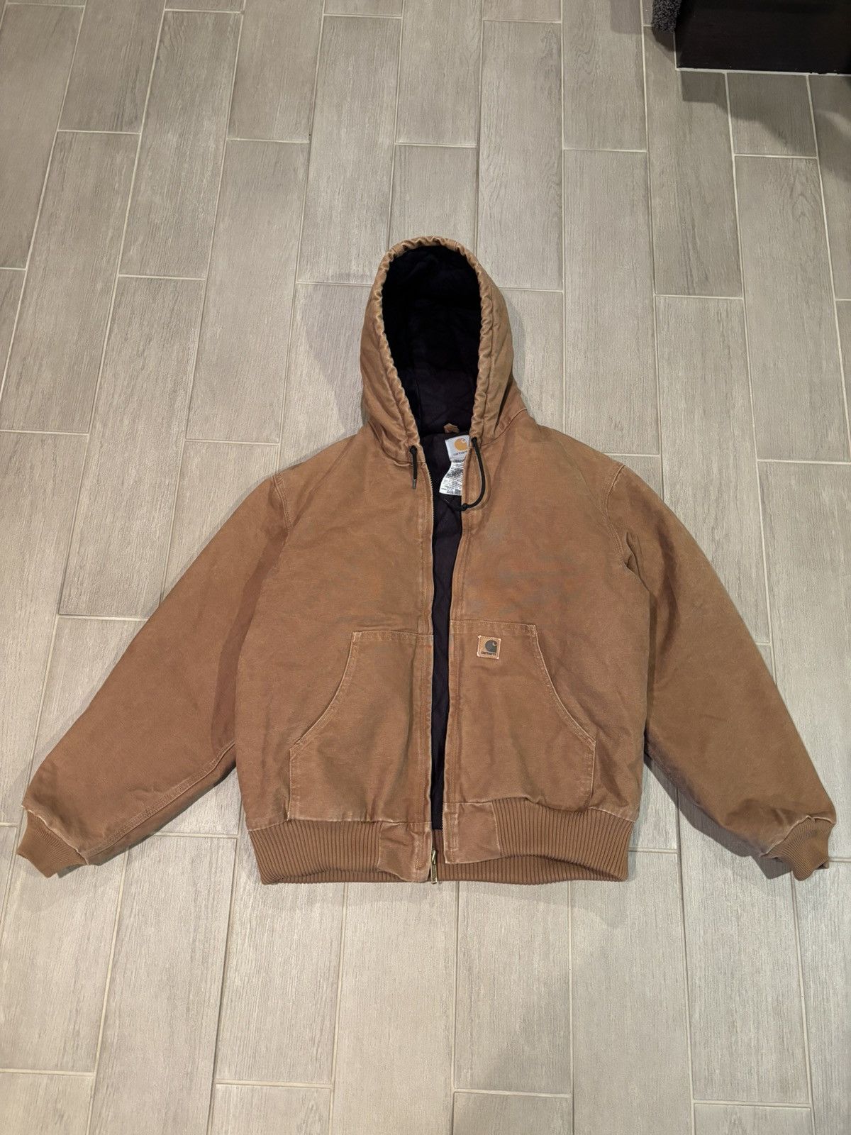 Carhartt Carhartt Hooded Vintage Jacket Size US L / EU 52-54 / 3 - 1 Thumbnail