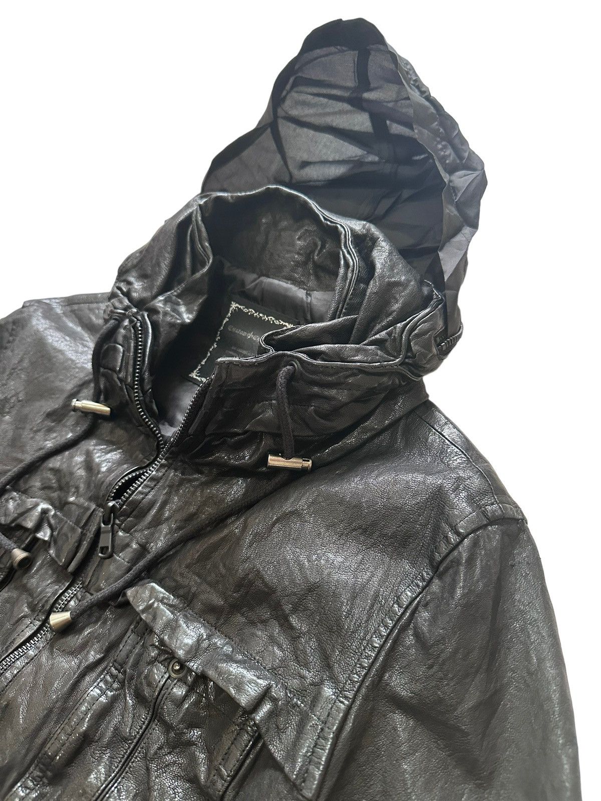 If Six Was Nine RARE ‼️ Custom Culture Goatskin Leather Jacket Size US S / EU 44-46 / 1 - 4 Thumbnail