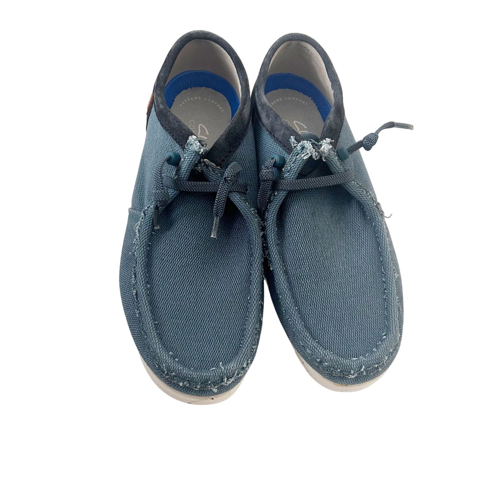 Clarks Clarks Shacrelite Blue Oxford Shoes Sz 10 Size US 10 / EU 43 - 2 Thumbnail