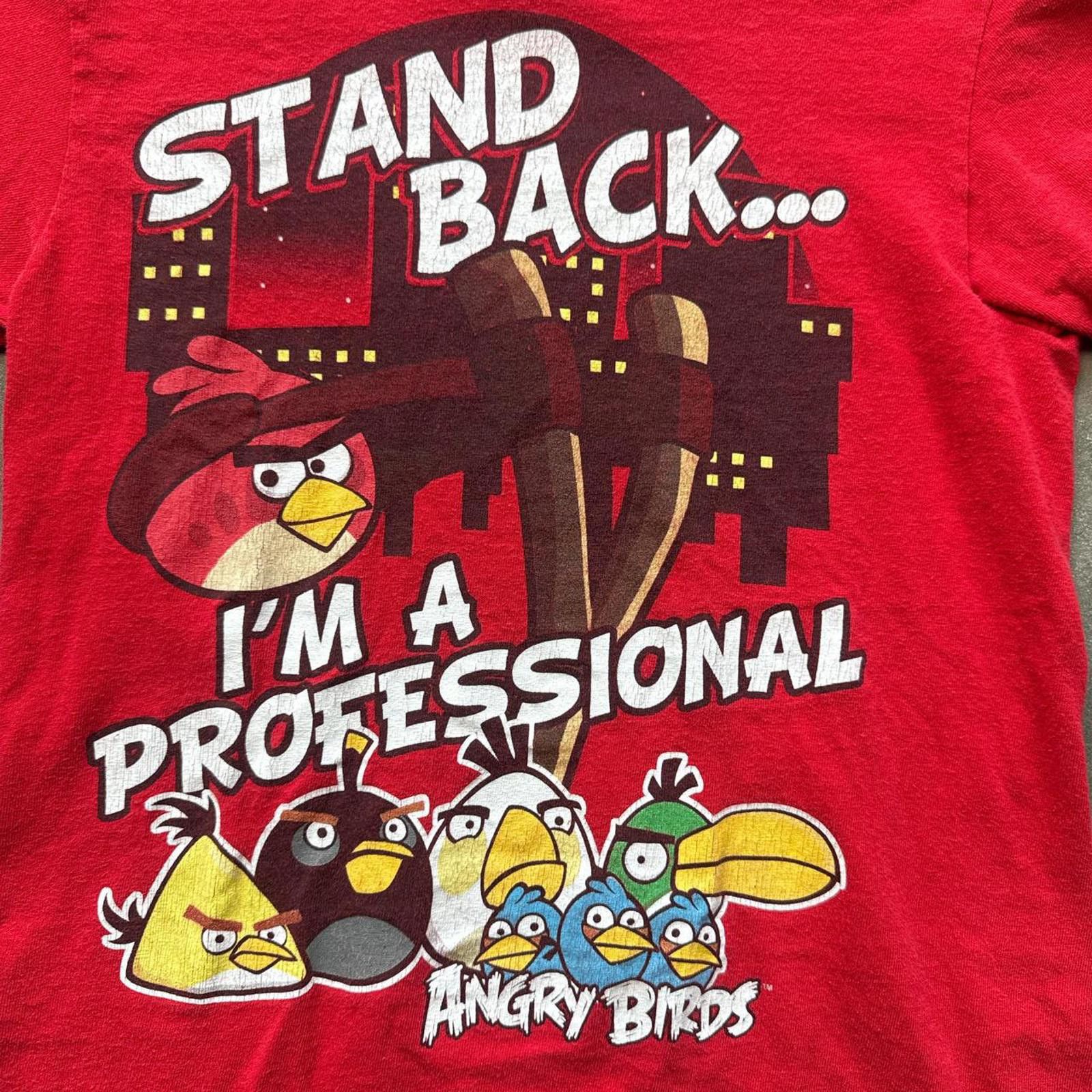 Other Angry Birds T-Shirt With "Stand Back I'm a Professional" Size US M / EU 48-50 / 2 - 3 Thumbnail