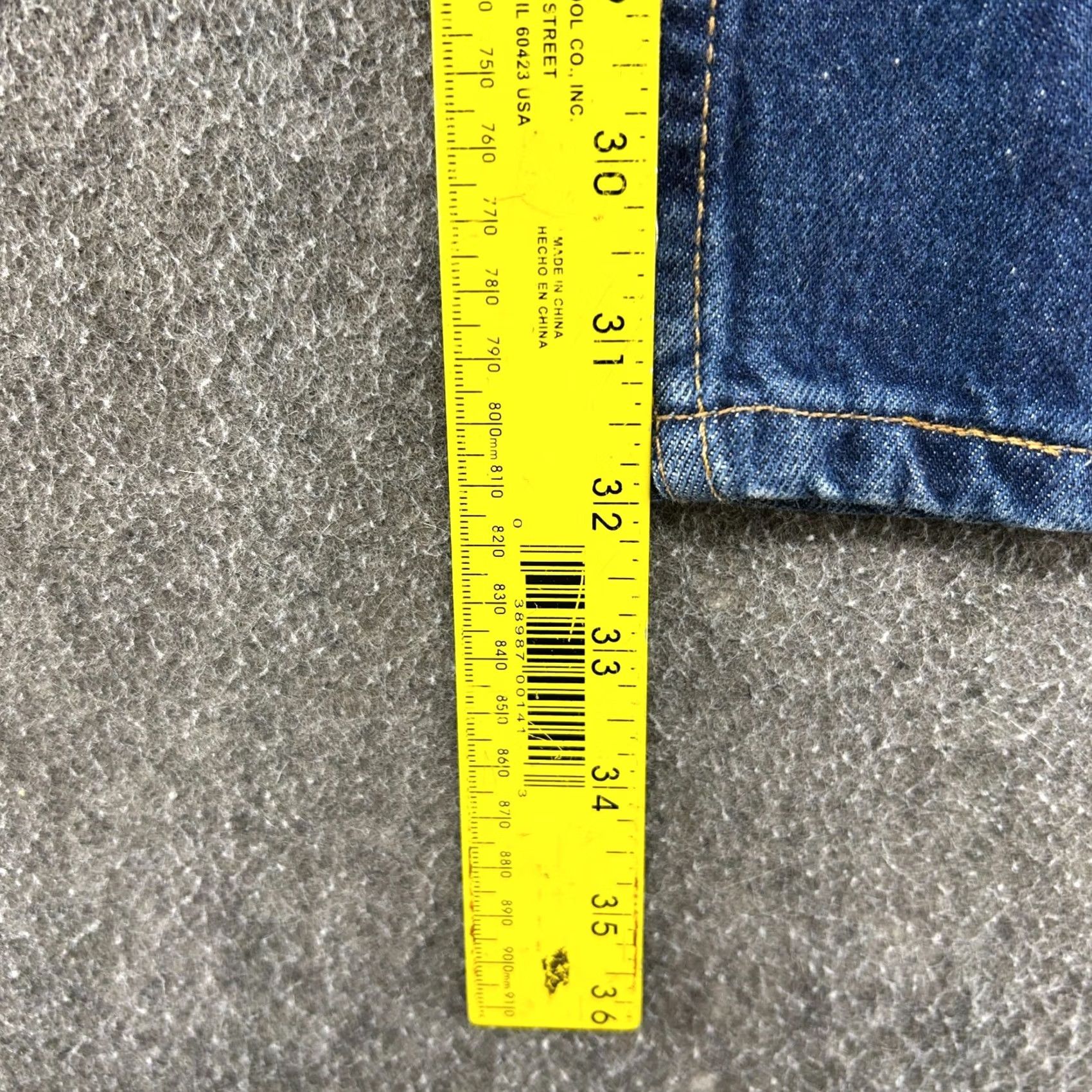 Levi's VINTAGE Levi's 560 Jeans Women 14 Blue Relaxed Straight 90s Mexico Denim Pocket Zipper Button 5-Pocket USA Size 36" / US 14 / IT 50 - 6 Thumbnail