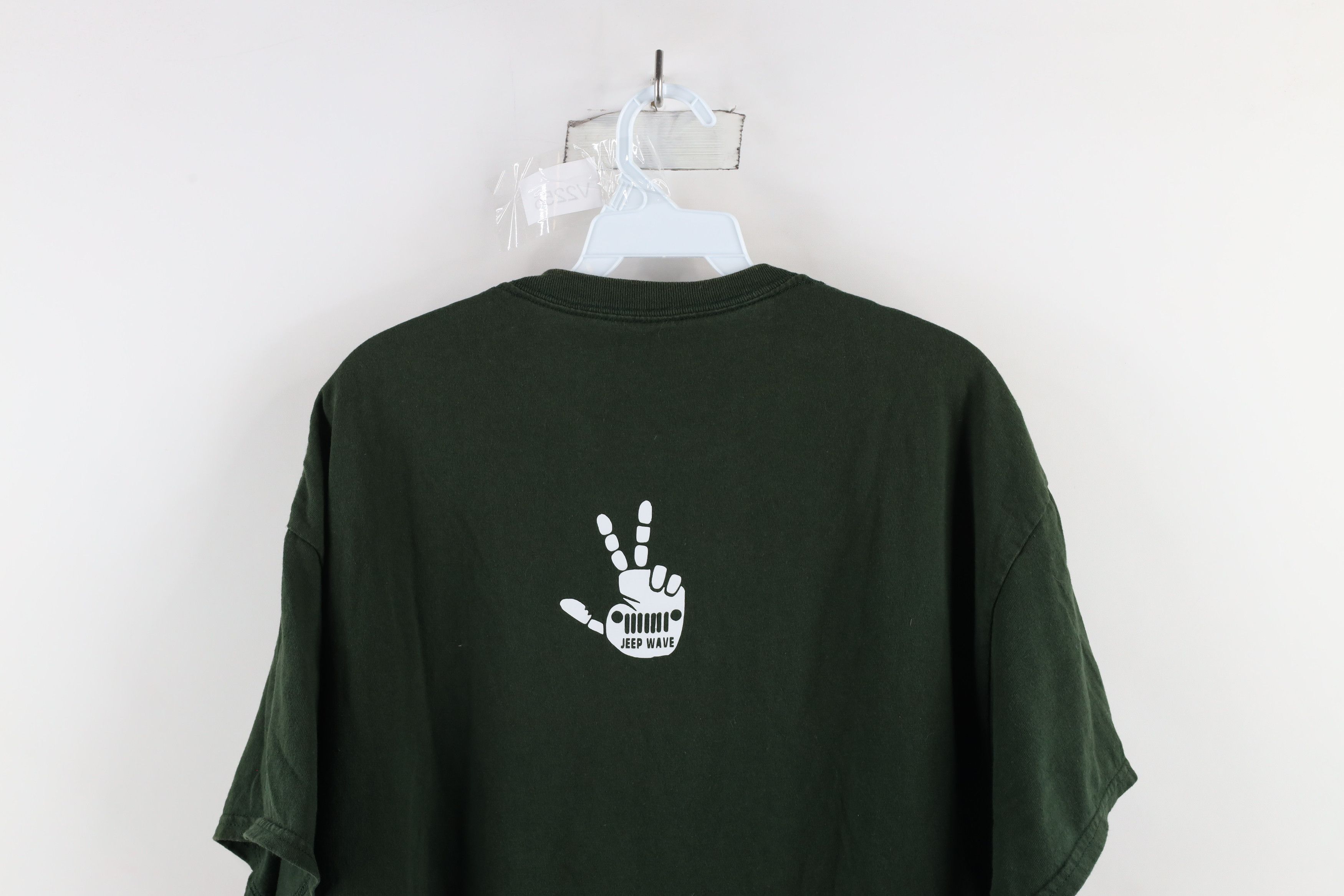 Vintage Vintage Out Jeep Made Jeep Girl Jeep Wave T-Shirt Green Size XXL / US 16-18 / IT 52-54 - 11 Thumbnail