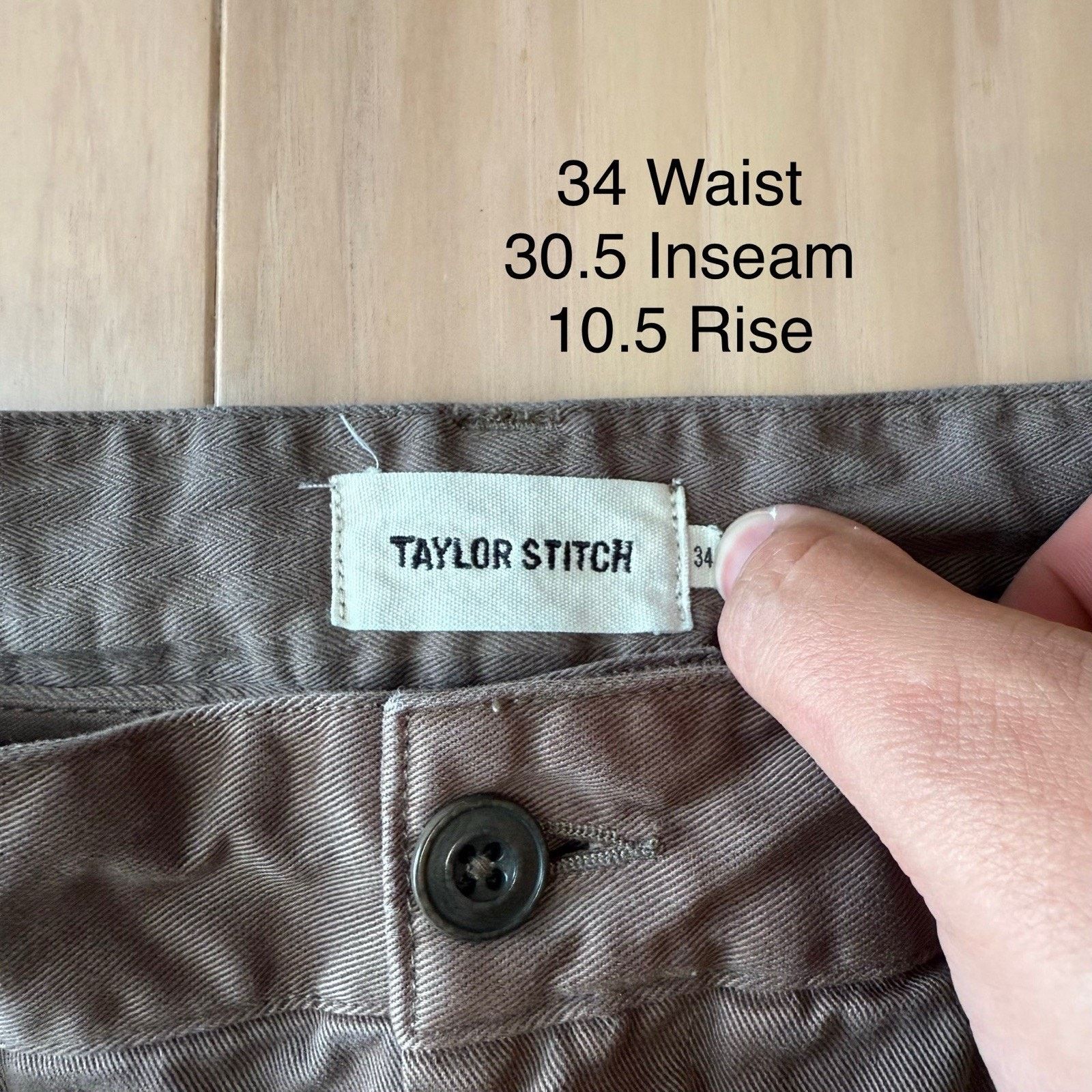 Taylor Stitch Taylor Stitch Chino Pants Dark Brown Minimalist Streetwear Size US 34 / EU 50 - 5 Thumbnail