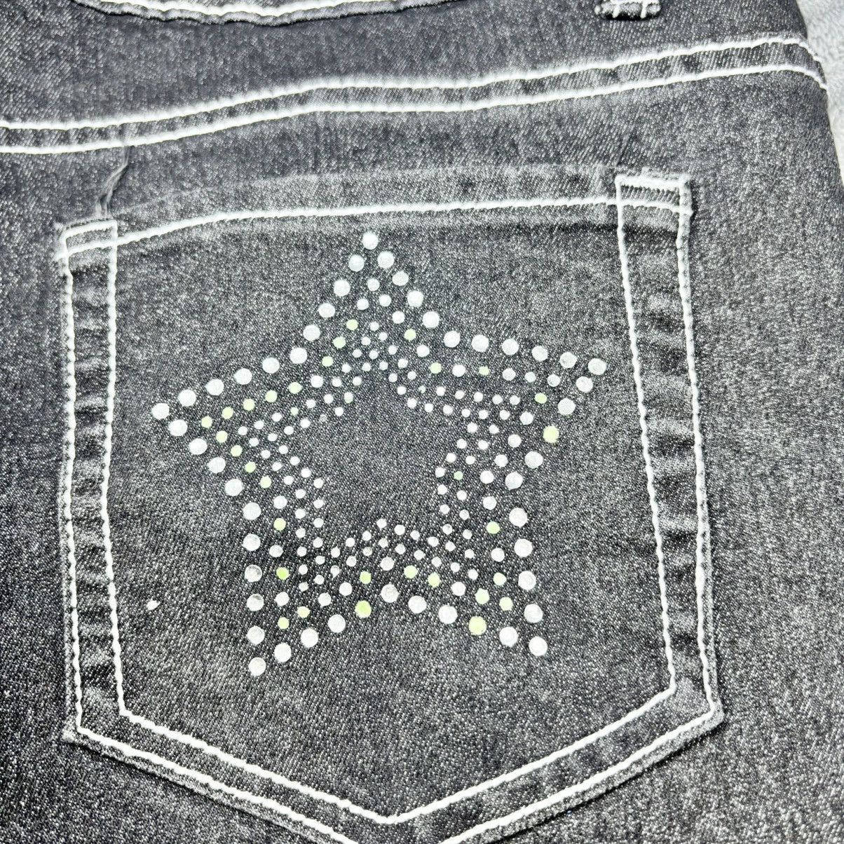 Other Five Jungle & Co Jeans sz 24 Embroidered Black Straight Size US 26 / EU 42 - 11 Thumbnail