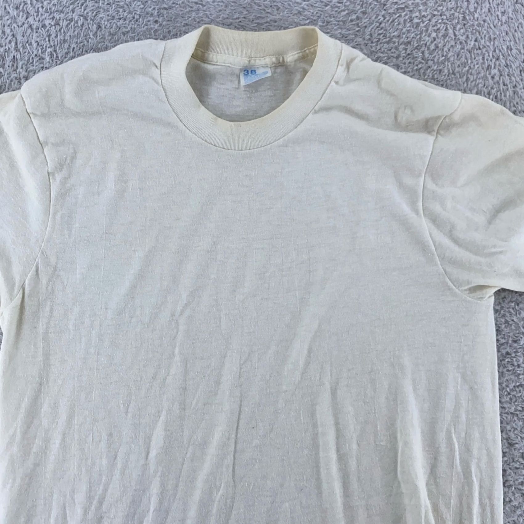 Vintage VINTAGE JCPenney Shirt XS White 50 50 Made USA Single Stitch Soft 80s Size US XS / EU 42 / 0 - 2 Thumbnail