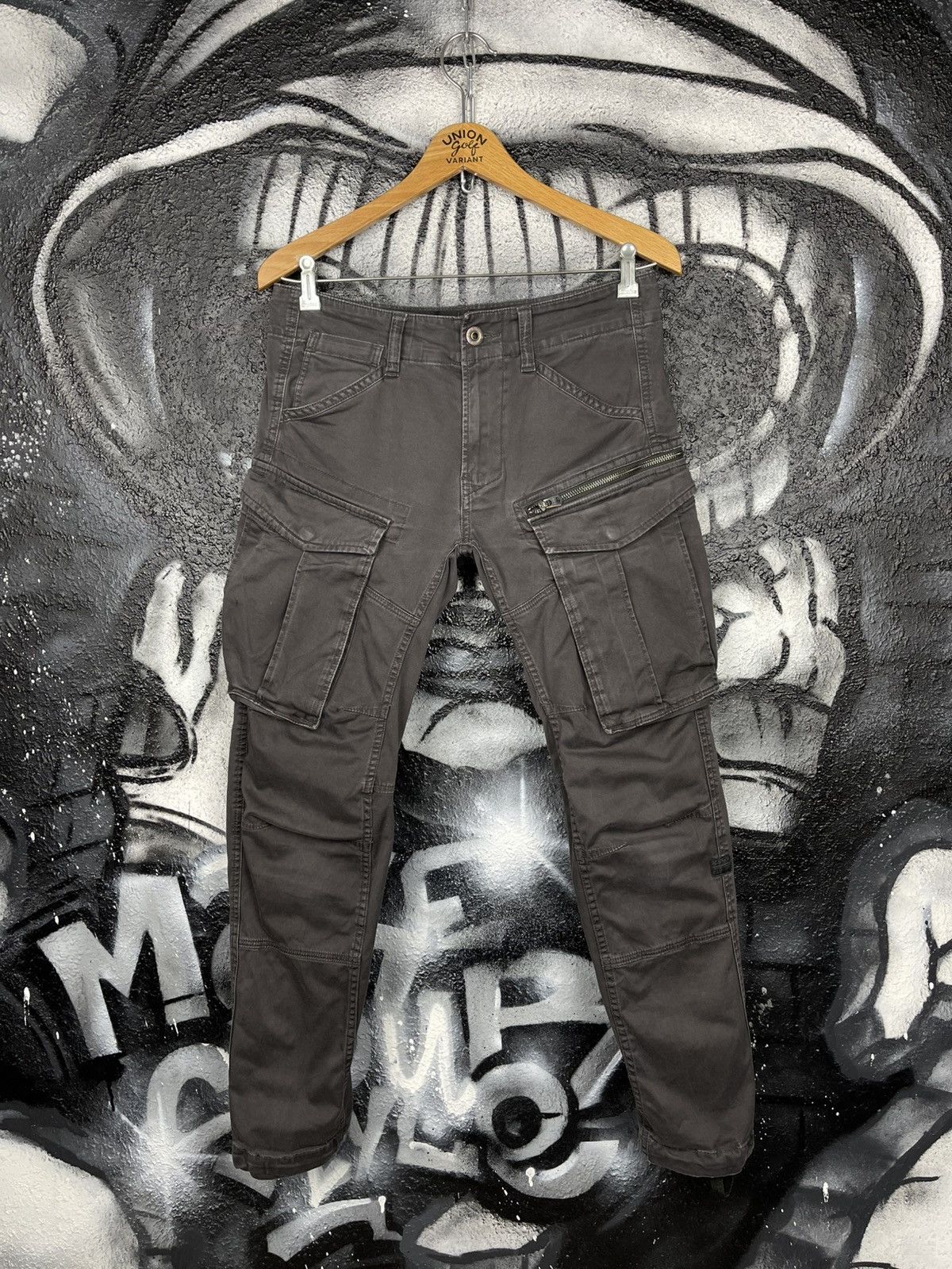 G-Star G Star RAW Rovic Zip 3D Tapered Cargo Pants Men’s Size 27/30 Size US 27 - 2 Thumbnail