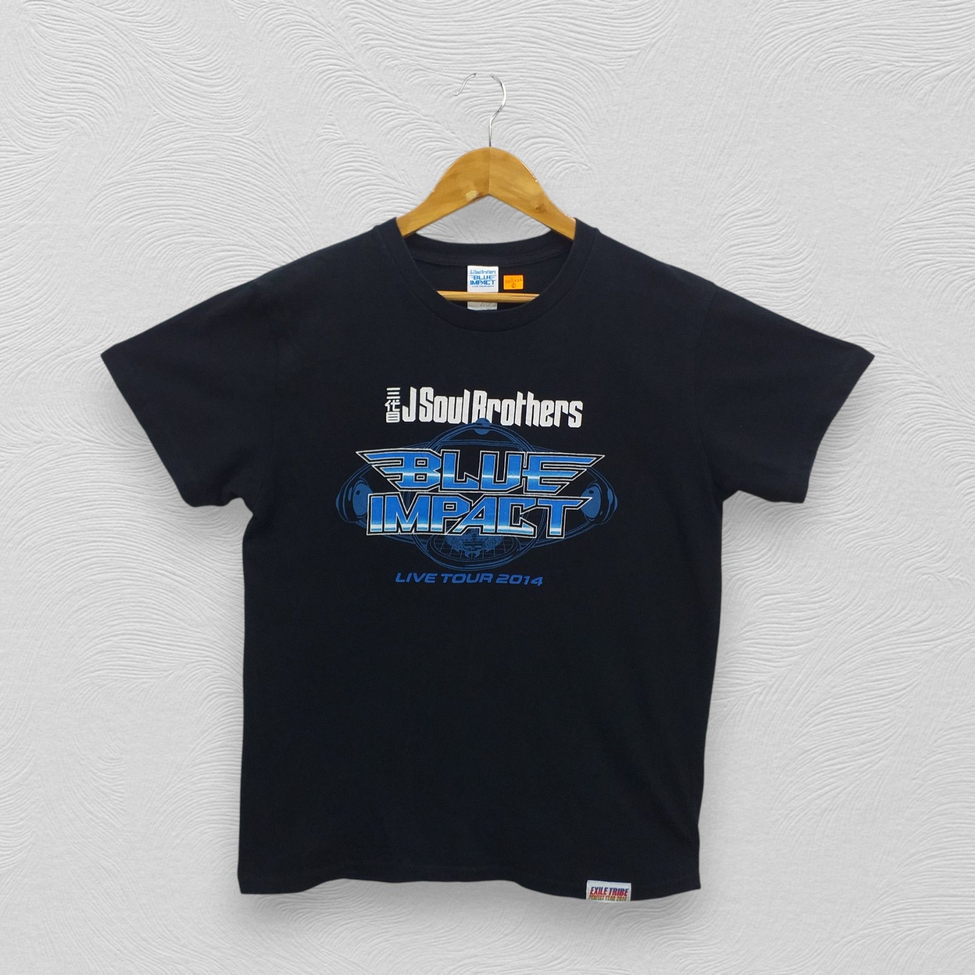 Japanese Brand J SOUL BROTHERS Live Tour 2014 Medium Tee -E065 Size US M / EU 48-50 / 2 - 1 Thumbnail