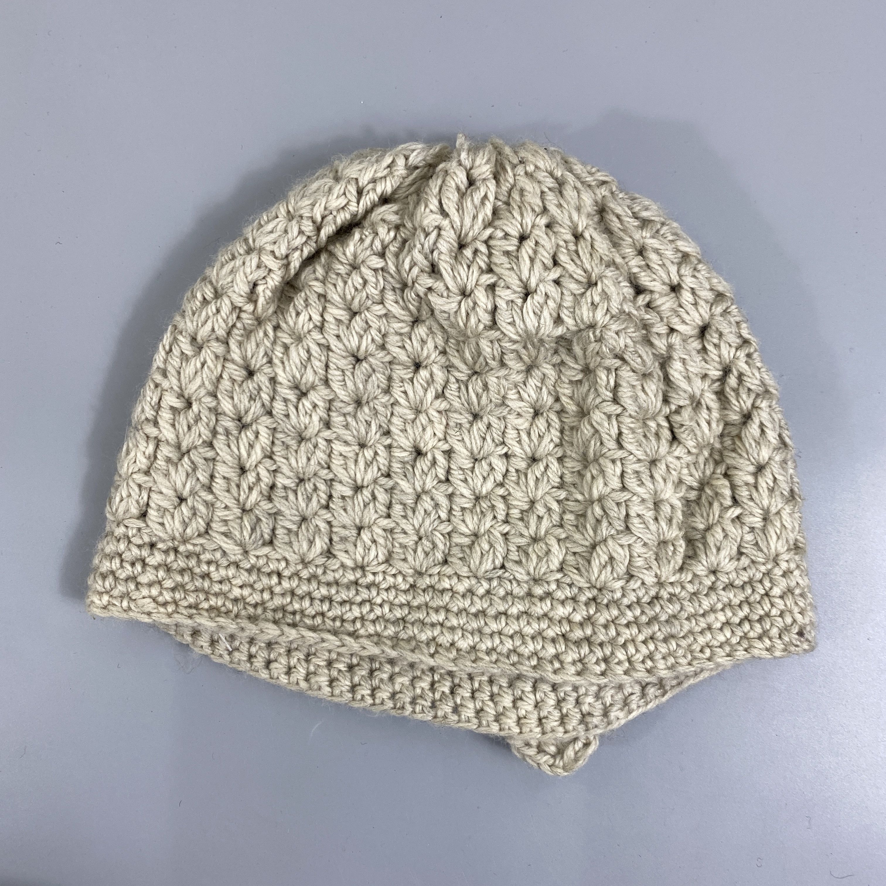 Japanese Brand Knitted Snow Cap Beanie Hats With Mini Flowers -BN990 Size ONE SIZE - 6 Thumbnail