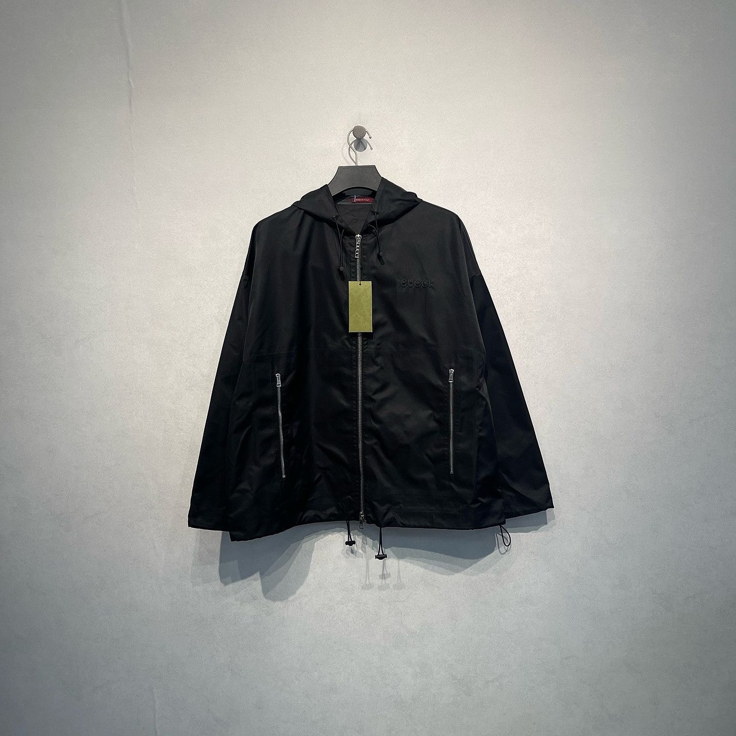 Gucci Gucci Logo Embroidery Zip Hoodie Jacket US S Size US S / EU 44-46 / 1 - 1 Thumbnail