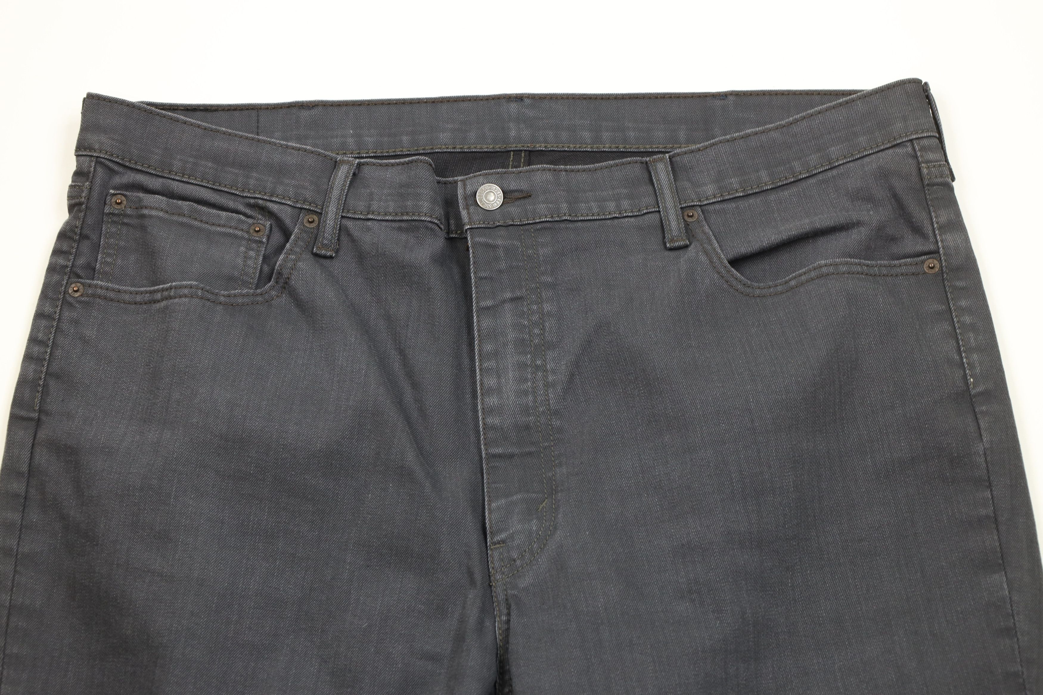Levi's Vintage Y2K Levis 559 Straight Wide Leg Jeans Dark Gray Size US 44 / EU 60 - 2 Thumbnail