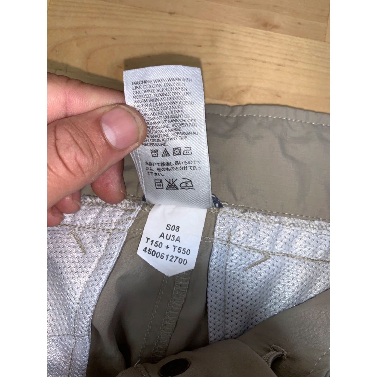 The North Face The North Face Cropped Pants Women's 6 Tan Beige Nylon Cargo Flat Front Pockets Lightweight Cropped Casual Travel 11714 Mens/Womens Size 28" / US 6 / IT 42 - 4 Thumbnail