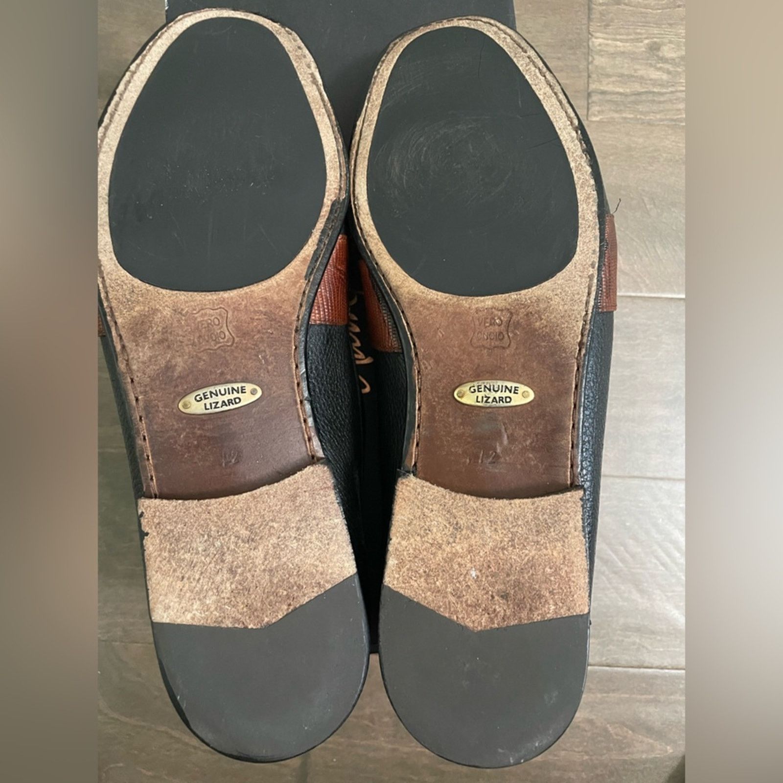 Alan Paine Alan Payne Wellesley II Black Genuine Lizard Loafers Men 12 Size US 12 / EU 45 - 8 Thumbnail