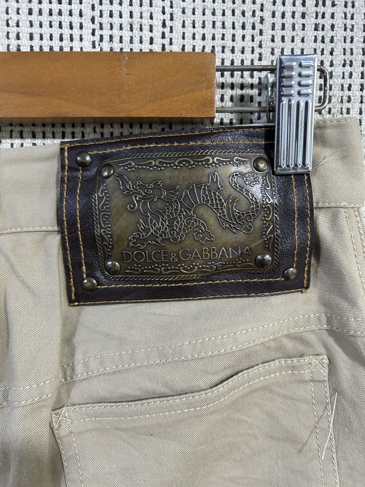 Dolce & Gabbana Dolce & gabbana italy made casual pant 40 Size US 29 - 3 Thumbnail