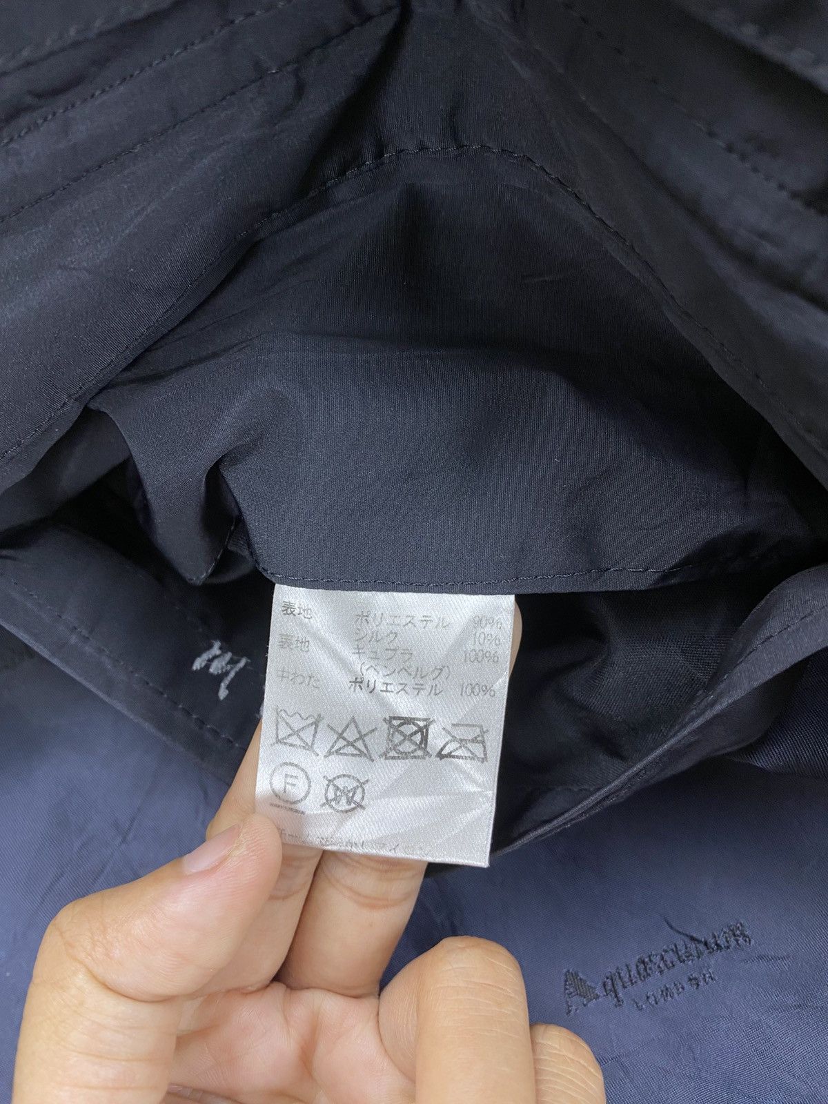 Aquascutum × Vintage Vintage Aquascutum London Black Trench Coat Jacket Size US L / EU 52-54 / 3 - 12 Thumbnail