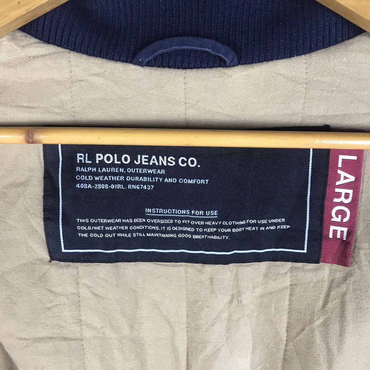 Ralph Lauren Polo Jeans Co. Ralph Lauren Indigo Canvas Work Jacket Size US L / EU 52-54 / 3 - 11 Thumbnail