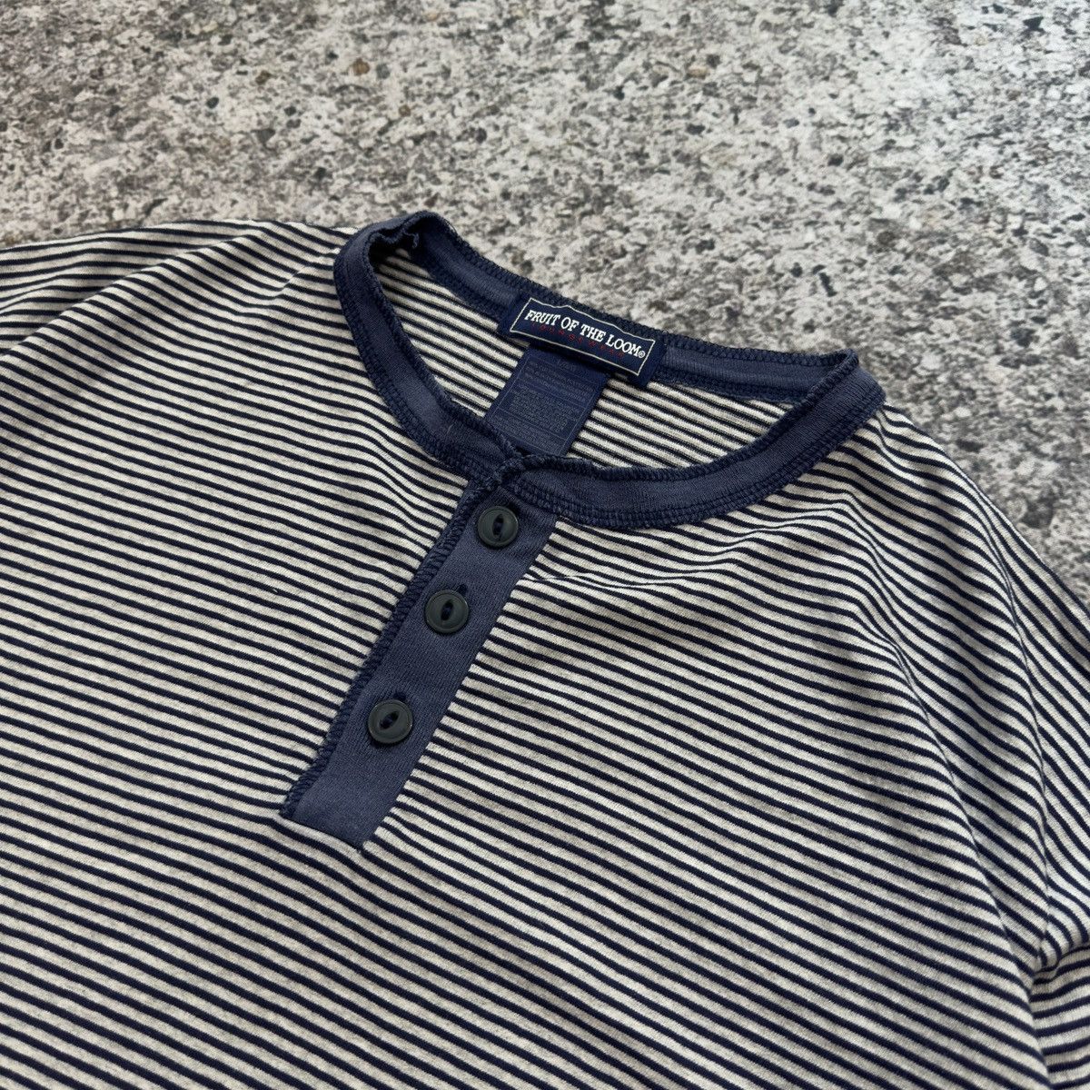 Vintage Striped Faded Oversized Shirt ERD Grunge Thrashed Faded Size US L / EU 52-54 / 3 - 3 Thumbnail