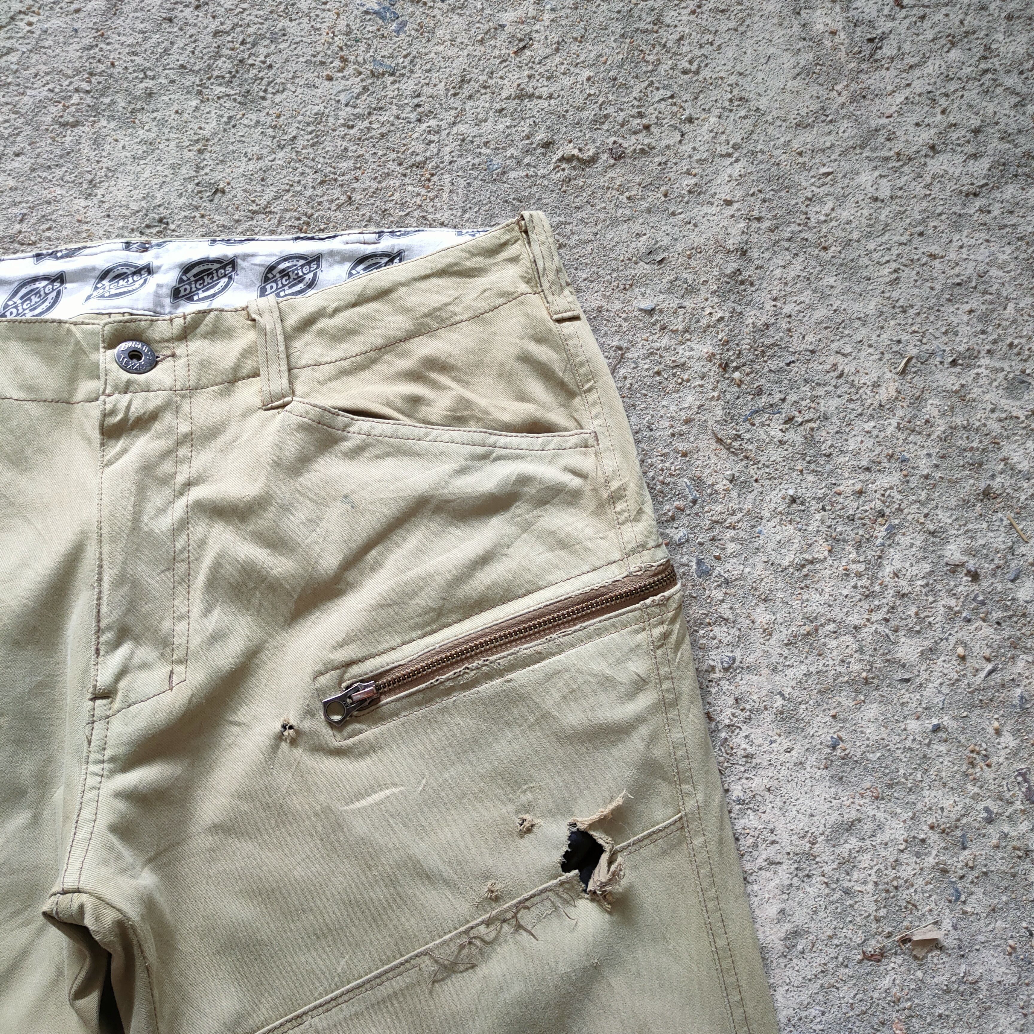 Dickies × Vintage DICKIES DISTRESSED CARGO PANTS Size US 36 / EU 52 - 6 Thumbnail
