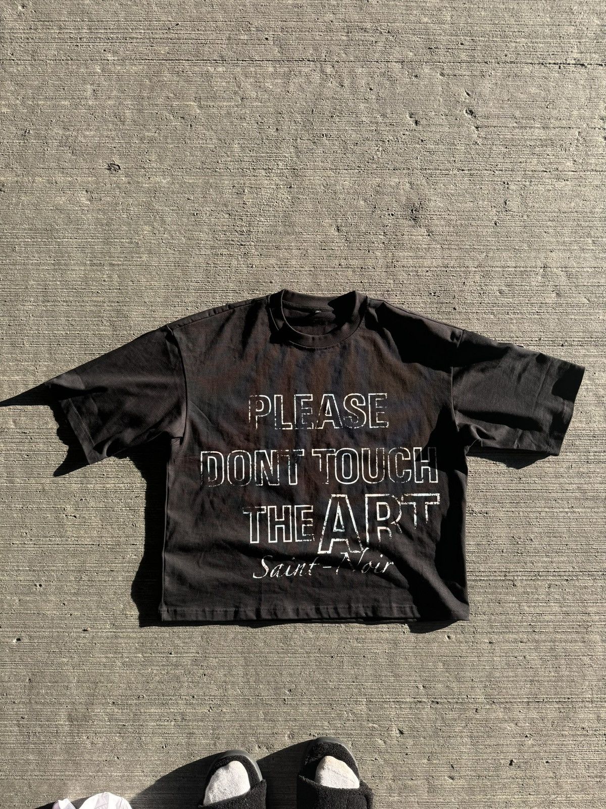 Other Saint-Noir “Please Dont Touch The Art” T shirt Size US M / EU 48-50 / 2 - 1 Thumbnail