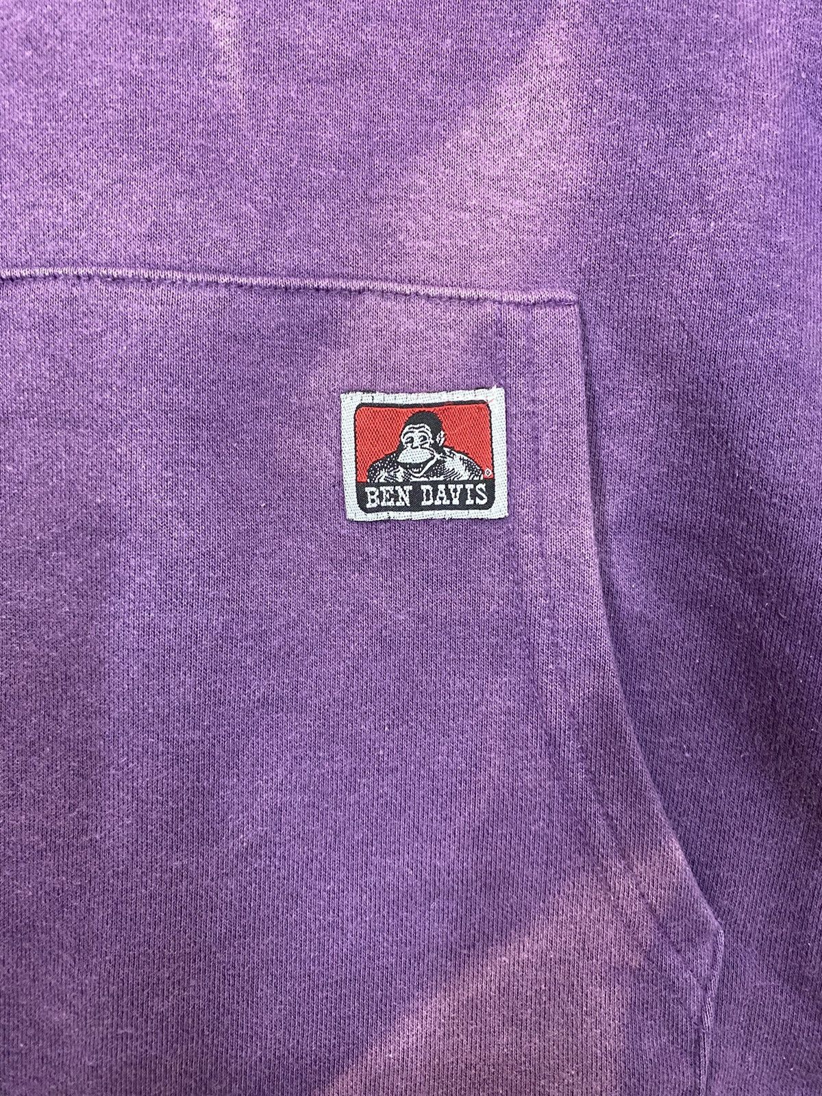 Ben Davis × Vintage Ben davis hoodie jumper purple sun faded size L Size US L / EU 52-54 / 3 - 5 Thumbnail