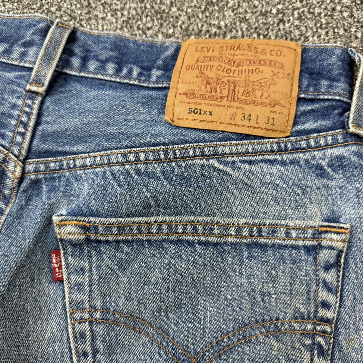 🔥🇺🇸 Vintage Levis 501xx Faded Denim