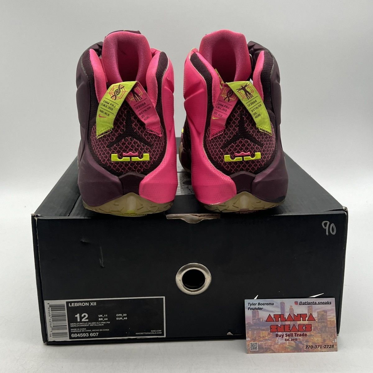 Nike Lebron 12 double helix Size US 12 / EU 45 - 3 Thumbnail