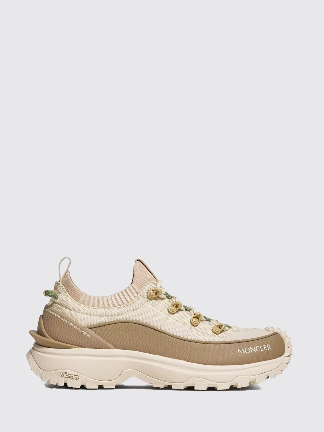 Moncler Moncler Sneakers Woman Beige Size US 7 / IT 37 - 1 Preview