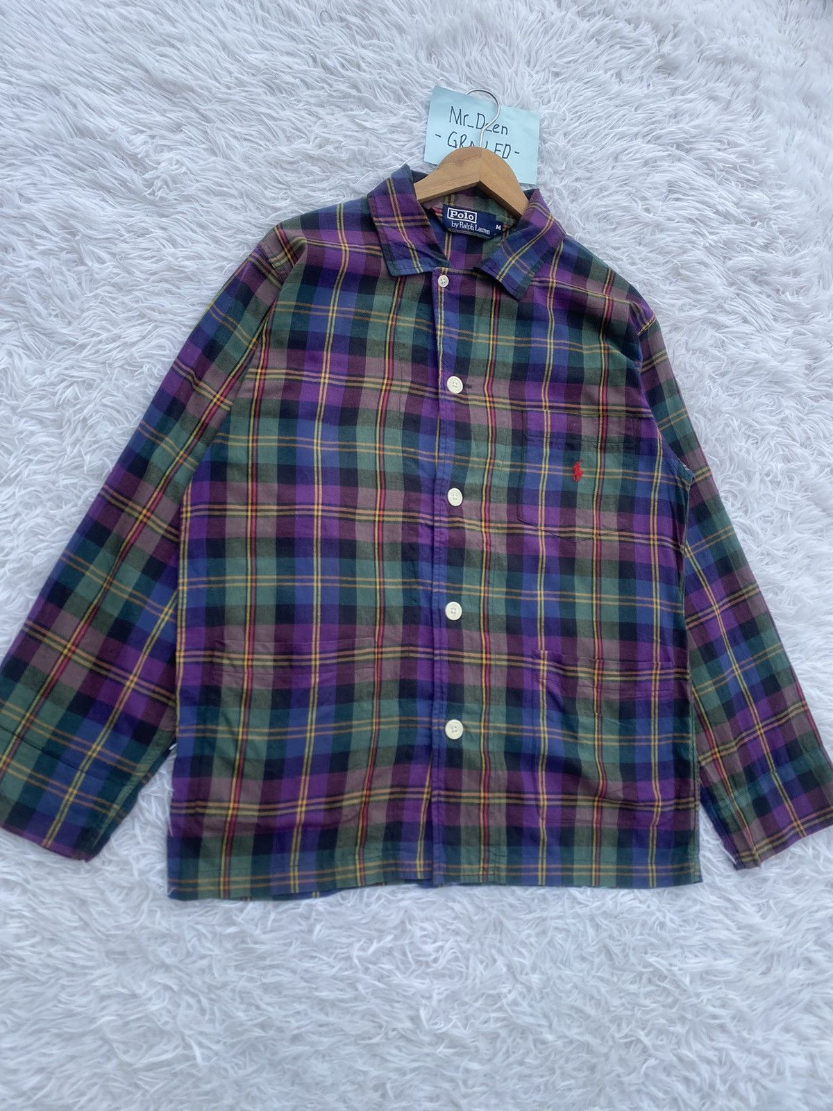 Polo Ralph Lauren Rare Polo Ralph Lauren Checkered Buttons Up Shirt Size US M / EU 48-50 / 2 - 2 Thumbnail