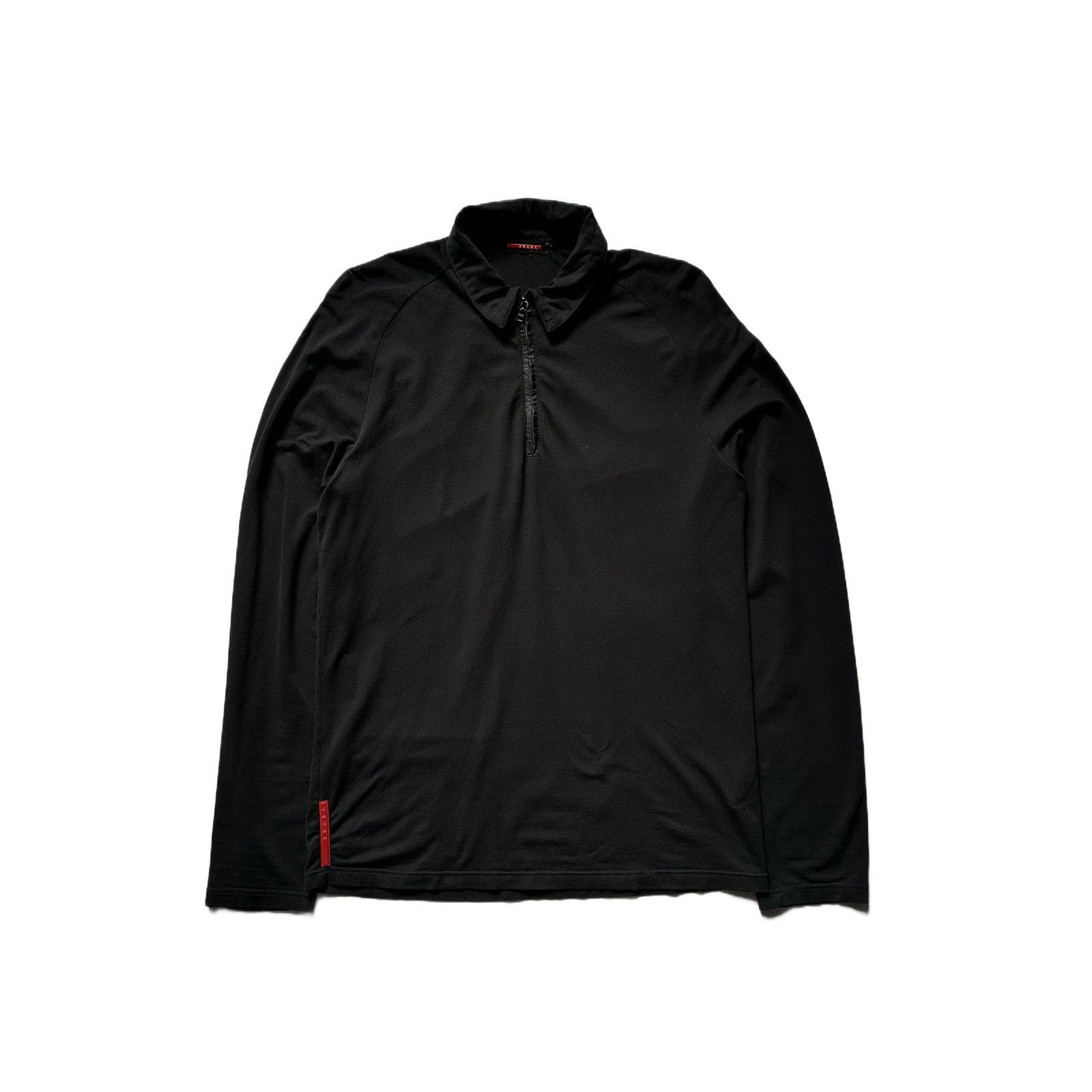 Prada Prada Sport Quarter Zip Polo Size US M / EU 48-50 / 2 - 1 Thumbnail
