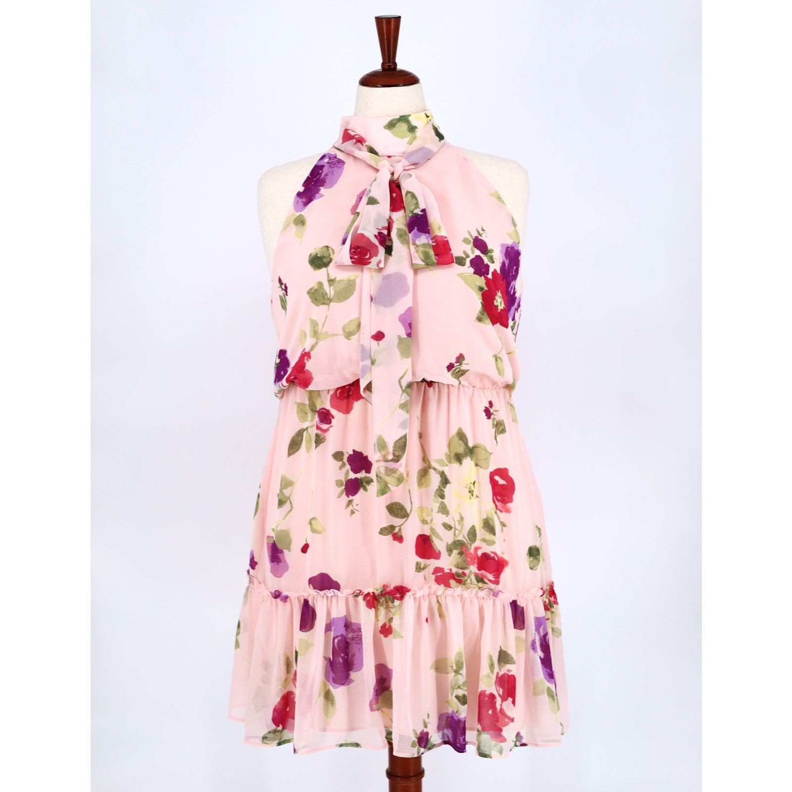 Ralph Lauren Lauren Ralph Lauren Women Chiffon Cocktail Dress Size 16 Size XXL / US 16-18 / IT 52-54 - 3 Thumbnail